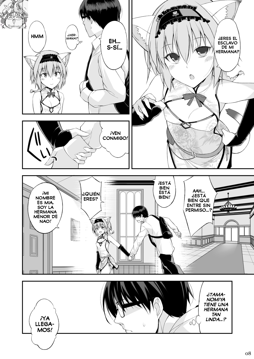 [Digital Flyer (Oota Yuuichi)] Neko to Geboku II | Una Gata y su Sirviente II [Spanish] [Perplexion Translations] [Digital] 画像番号 7