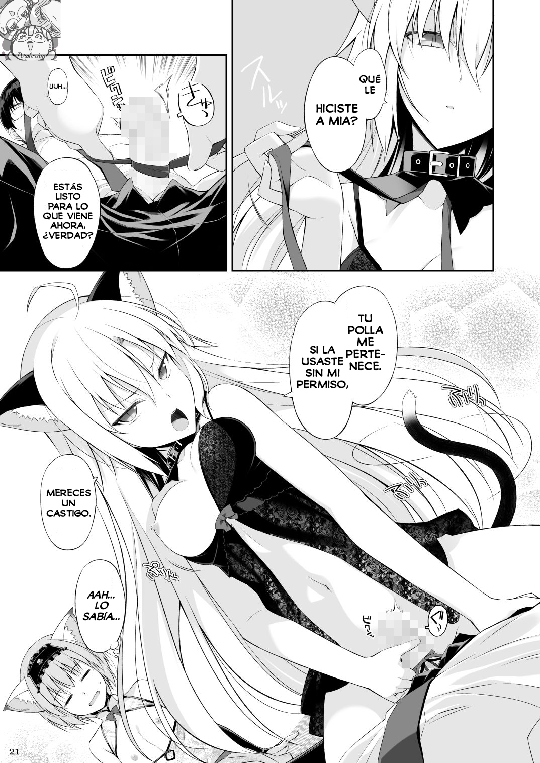 [Digital Flyer (Oota Yuuichi)] Neko to Geboku II | Una Gata y su Sirviente II [Spanish] [Perplexion Translations] [Digital] 画像番号 20