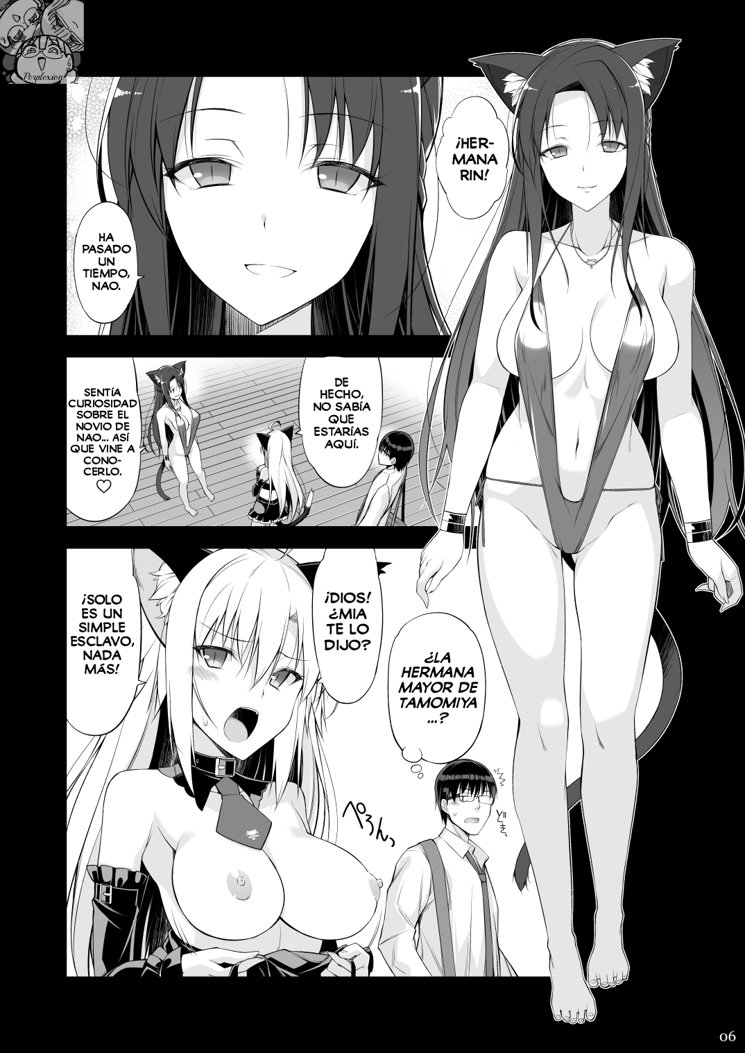 [Digital Flyer (Oota Yuuichi)] Neko to Geboku III | Una Gata y su Sirviente III [Spanish] [Perplexion Translations] [Digital] 画像番号 5