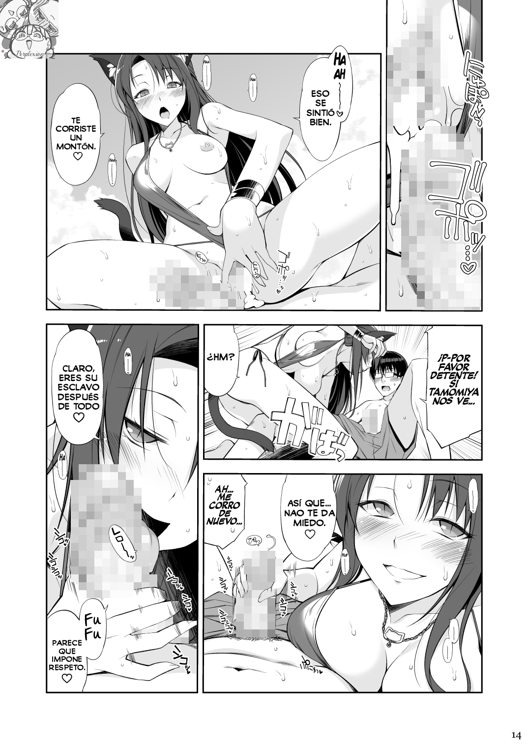 [Digital Flyer (Oota Yuuichi)] Neko to Geboku III | Una Gata y su Sirviente III [Spanish] [Perplexion Translations] [Digital] 画像番号 13