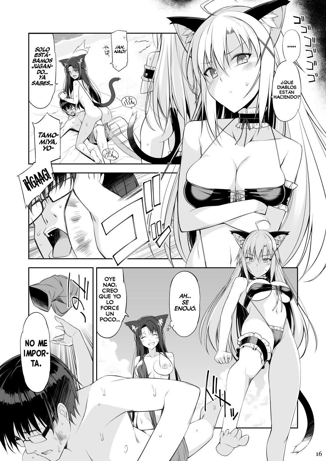 [Digital Flyer (Oota Yuuichi)] Neko to Geboku III | Una Gata y su Sirviente III [Spanish] [Perplexion Translations] [Digital] 画像番号 15