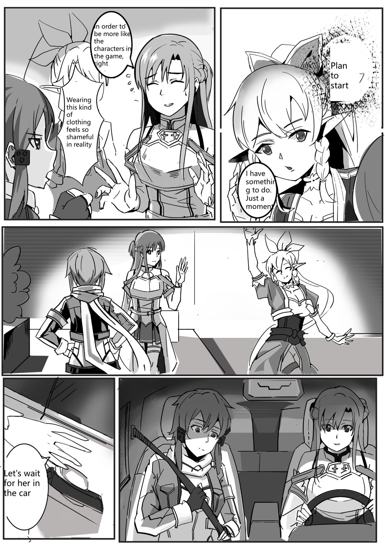 [月海] 【DID漫画】剣士、精霊と狙撃手/剑士，精灵与狙击手1-6P image number 14