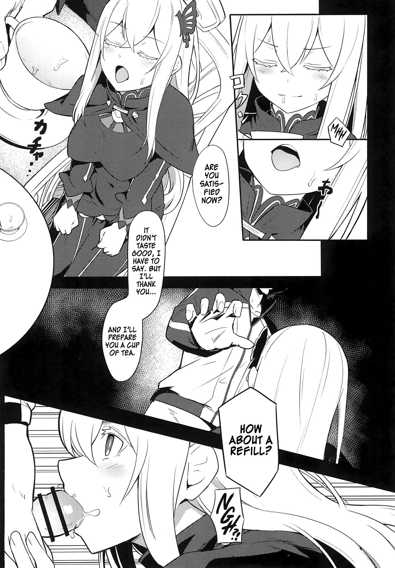 (C99) [Ohanabatake (Siseki Hirame)] Echidna sukebebon I (Re:Zero kara Hajimeru Isekai Seikatsu) [English] [Kinsei Translations] image number 15