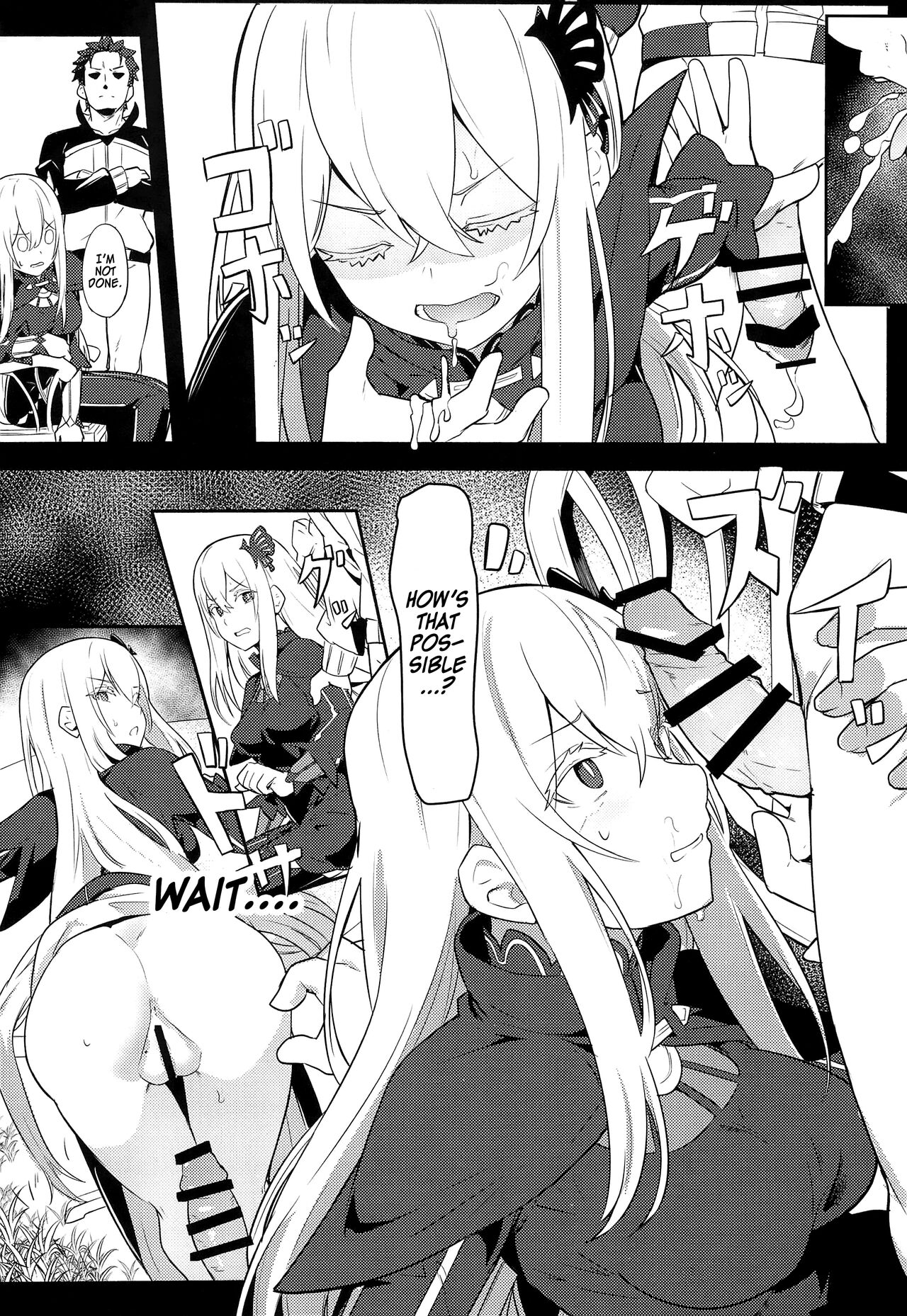 (C99) [Ohanabatake (Siseki Hirame)] Echidna sukebebon I (Re:Zero kara Hajimeru Isekai Seikatsu) [English] [Kinsei Translations] image number 18