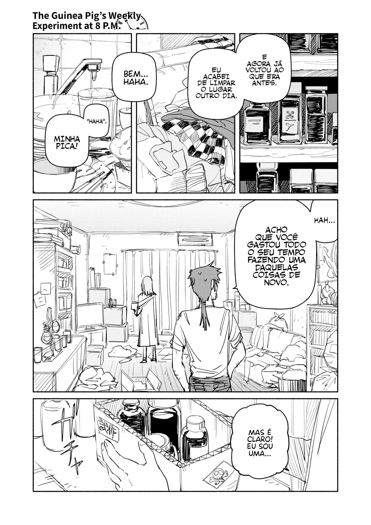 [BirdHatter] The Guinea Pig's Weekly Experiment at 8 P.M. (COMIC HOTMILK 2023-07) image number 3