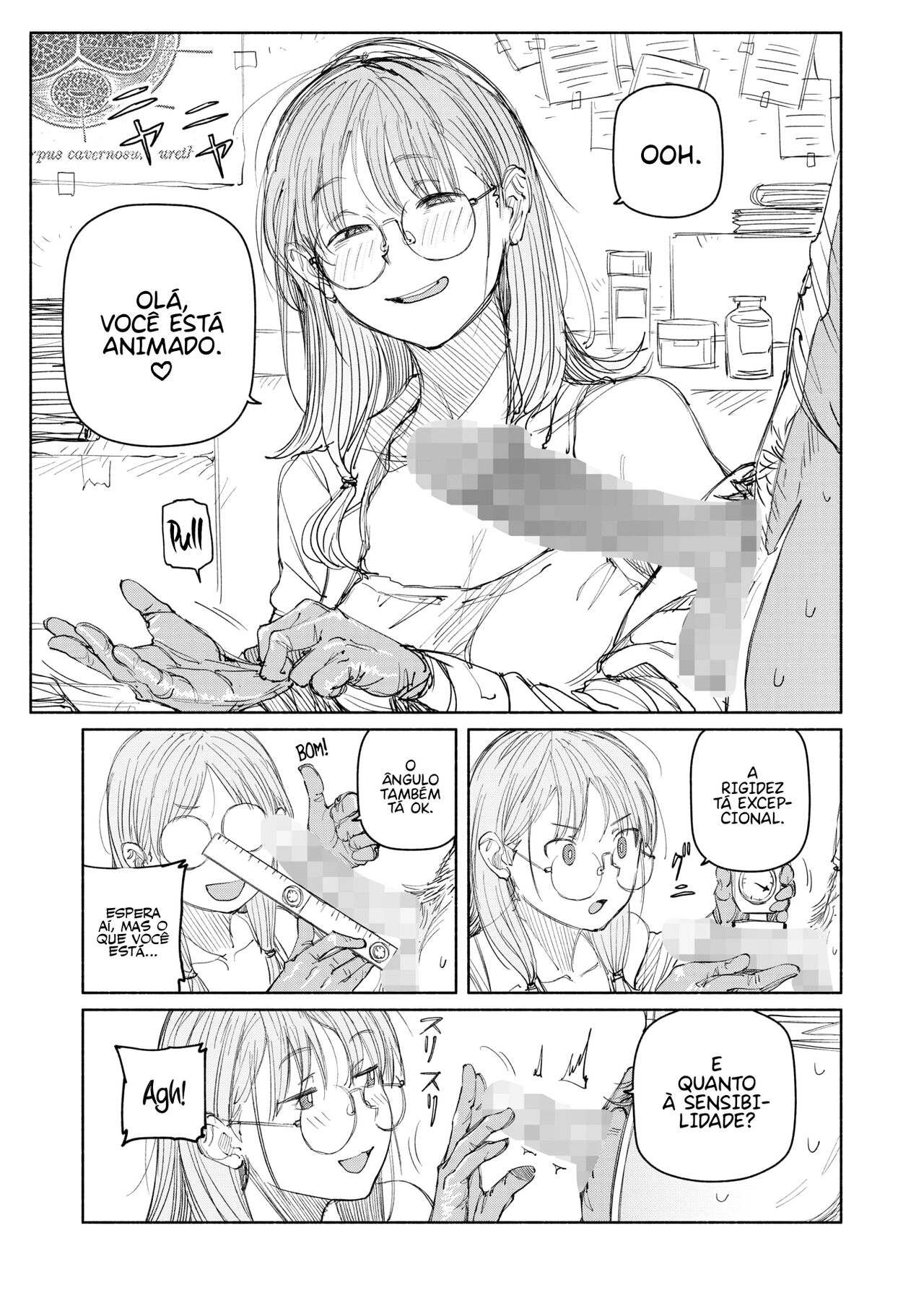 [BirdHatter] The Guinea Pig's Weekly Experiment at 8 P.M. (COMIC HOTMILK 2023-07) image number 9