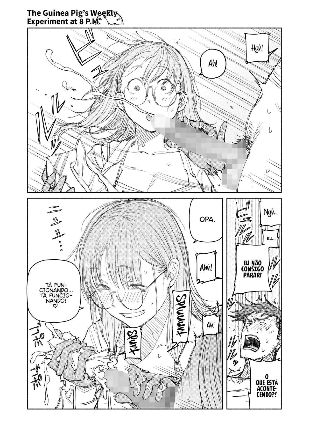 [BirdHatter] The Guinea Pig's Weekly Experiment at 8 P.M. (COMIC HOTMILK 2023-07) image number 11