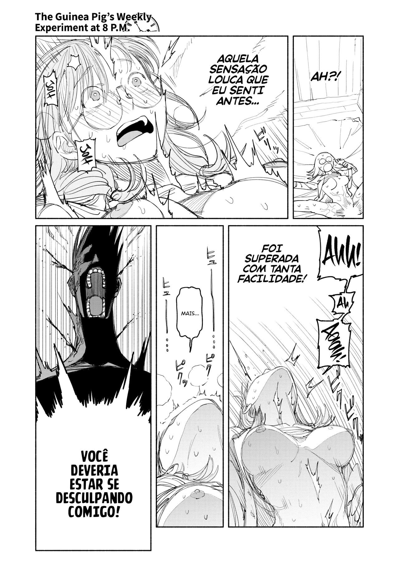 [BirdHatter] The Guinea Pig's Weekly Experiment at 8 P.M. (COMIC HOTMILK 2023-07) image number 23