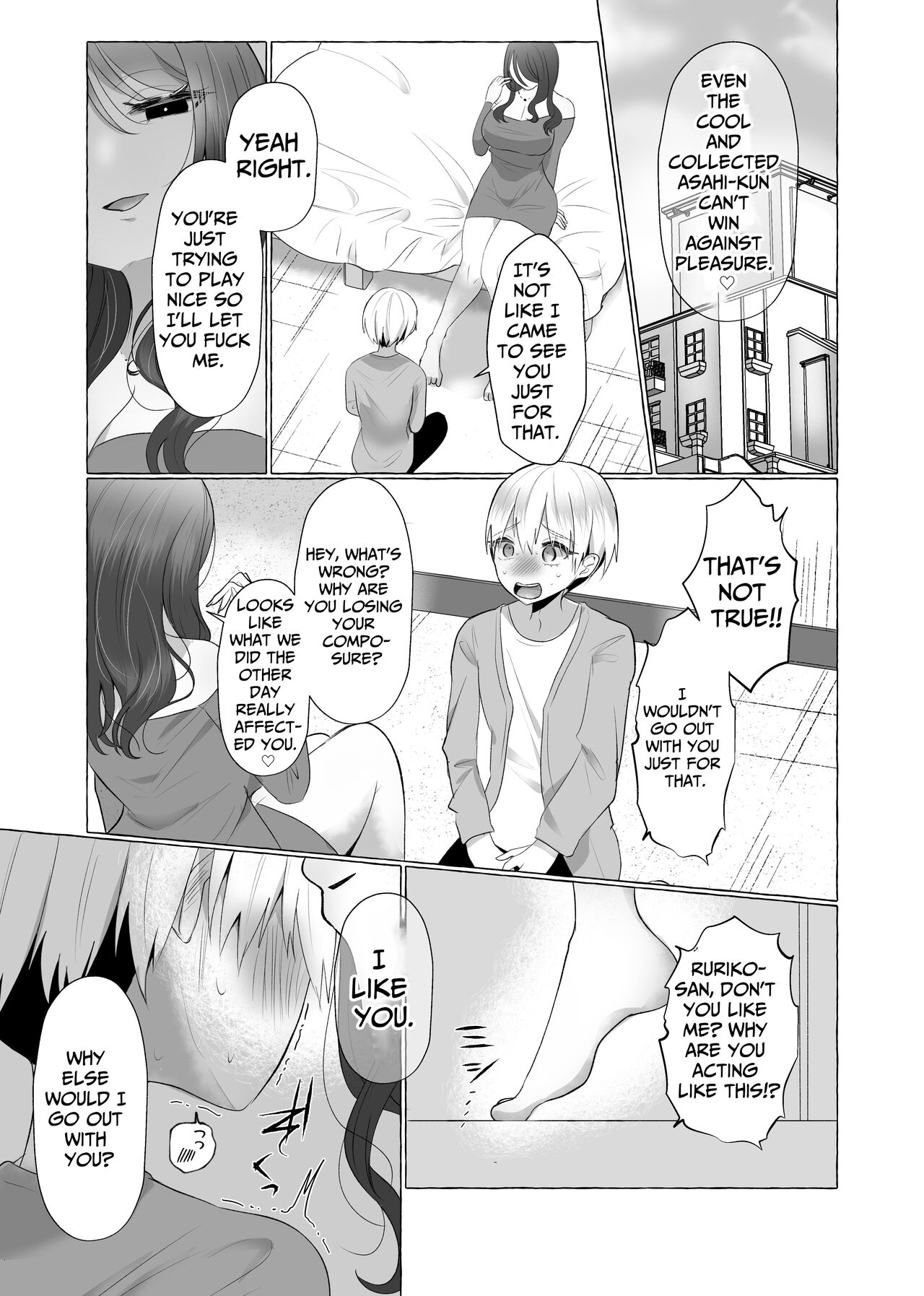 [fun aquarium (Umino Ryo)] Boku wa Kanojo no Inu ni naru ~jimikei kanojo ni aisarete to sarete shiborareru~ [English] image number 18