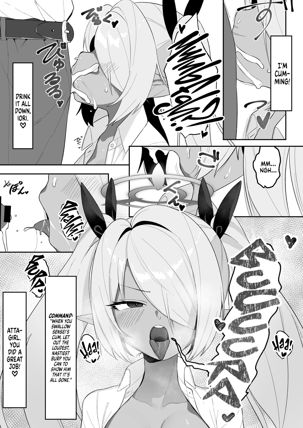 [Salty Dog. (Umashio)] Shiromi Iori o Hypno-ru. | Shiromi Iori Gets Hypnotized. (Blue Archive) [English] [Xzosk] [Digital] 图片编号 13