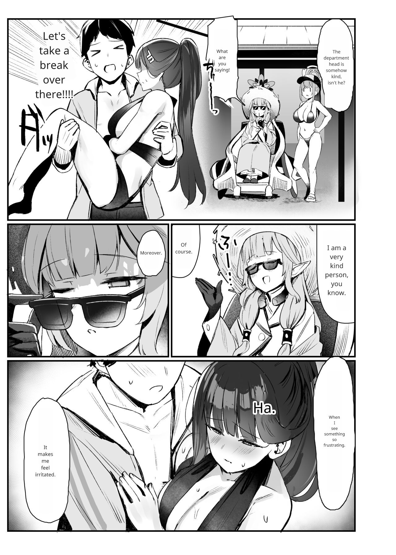 [Nijyouhan (ijou)] Rio to Natsu no Hi (Blue Archive) [English] [Digital] 4eme image