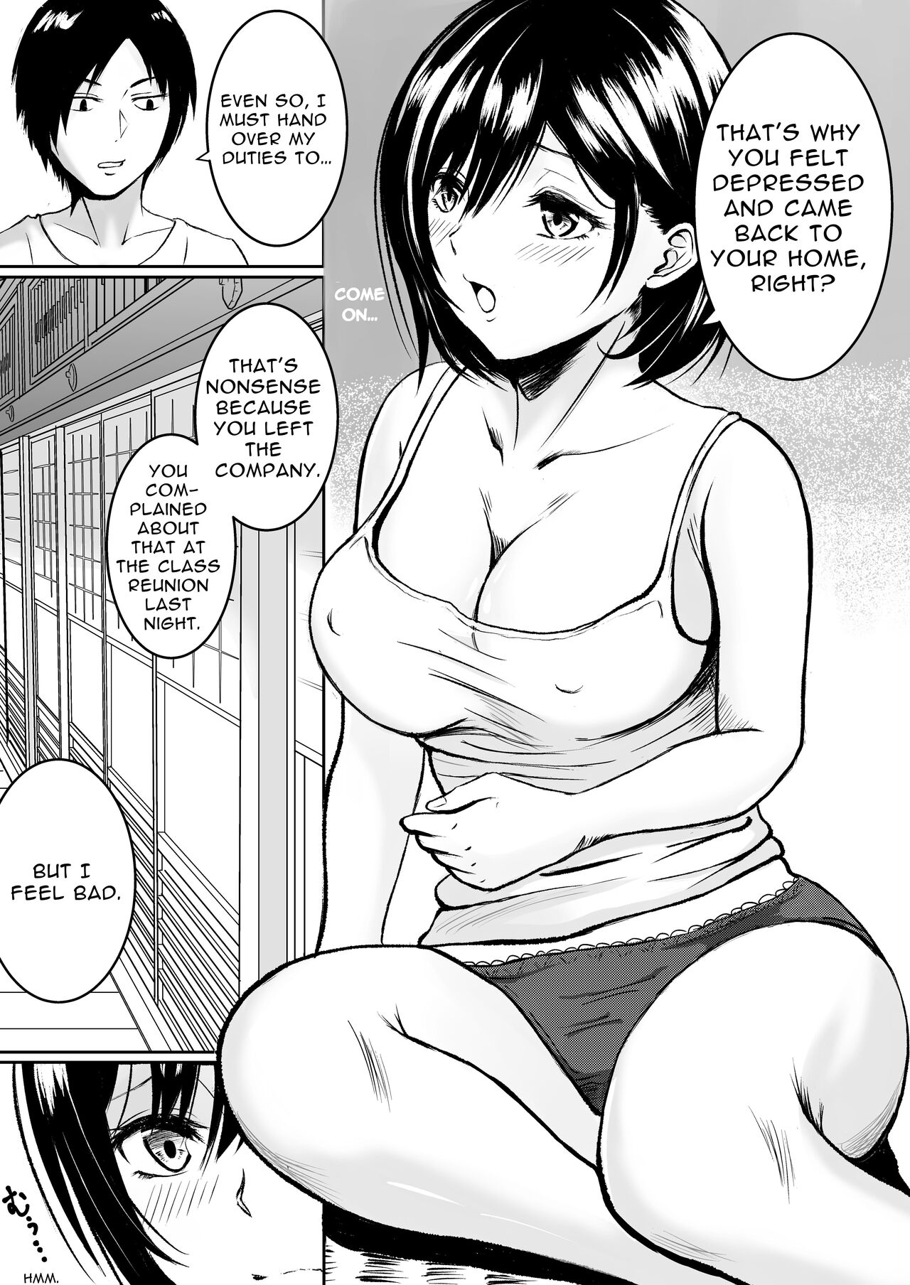 [Iro Murasaki (Kuzui Mikachi)] Moto Doukyuusei to Inaka de Asedaku Natsuyasumi | Sweaty Summer Sex in the Countryside with my Former Classmate [English] [goodismaker] 4eme image