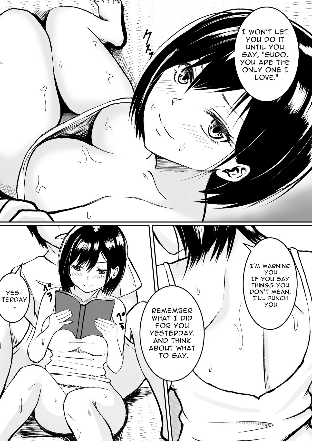 [Iro Murasaki (Kuzui Mikachi)] Moto Doukyuusei to Inaka de Asedaku Natsuyasumi | Sweaty Summer Sex in the Countryside with my Former Classmate [English] [goodismaker] 7eme image