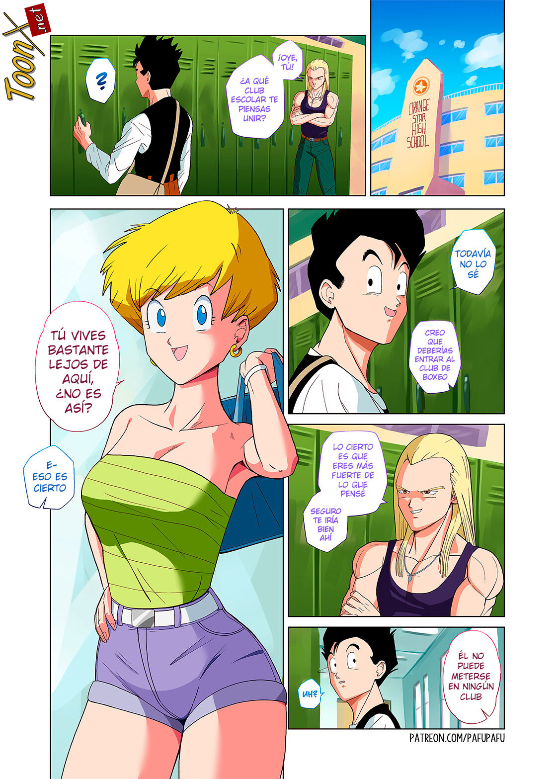 [PafuPafu] Gohan vs Erasa! (Dragon Ball Z) (Incompleto) (Spanish) [kalock & ToonX] imagen número 2