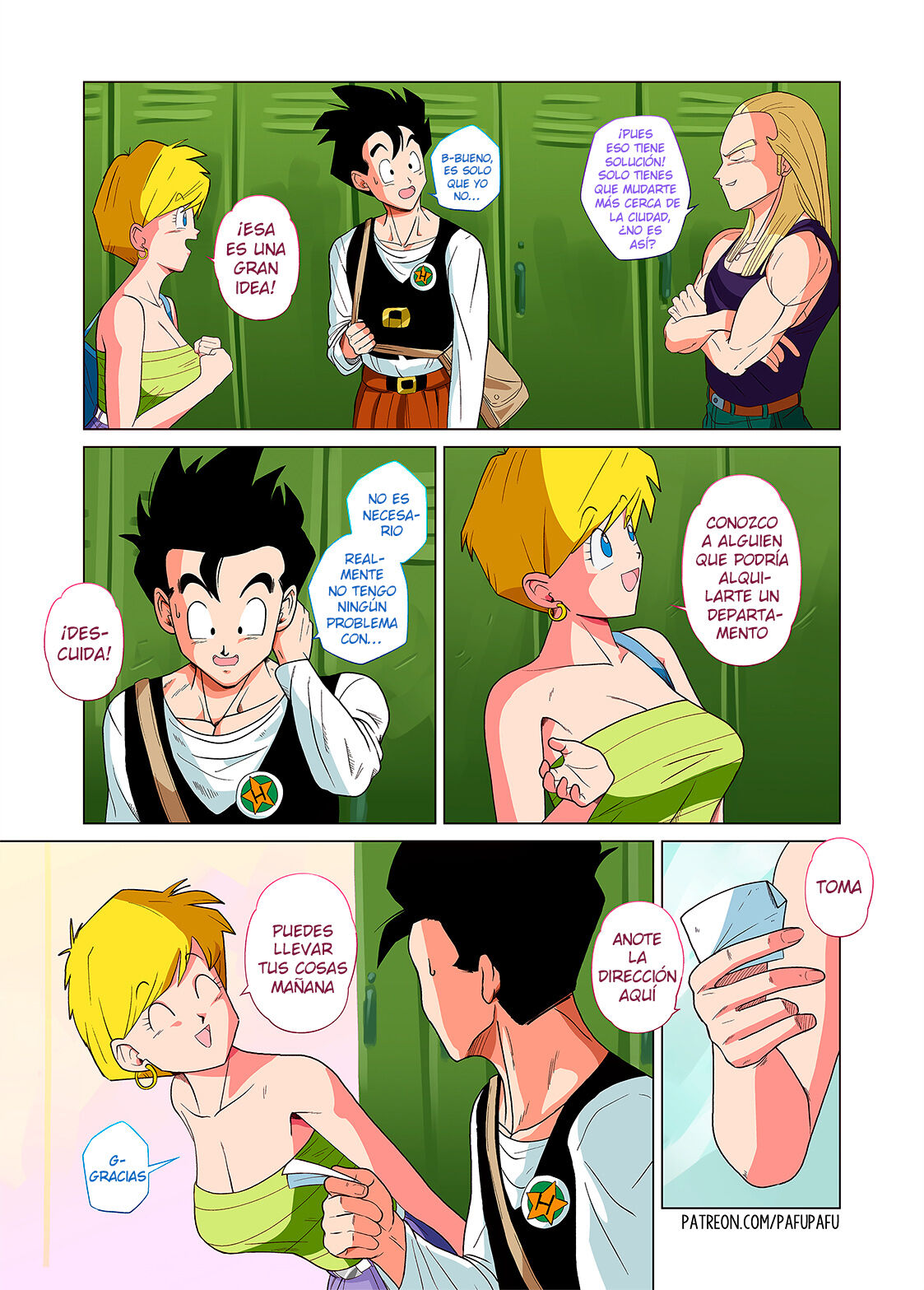 [PafuPafu] Gohan vs Erasa! (Dragon Ball Z) (Incompleto) (Spanish) [kalock & ToonX] imagen número 3