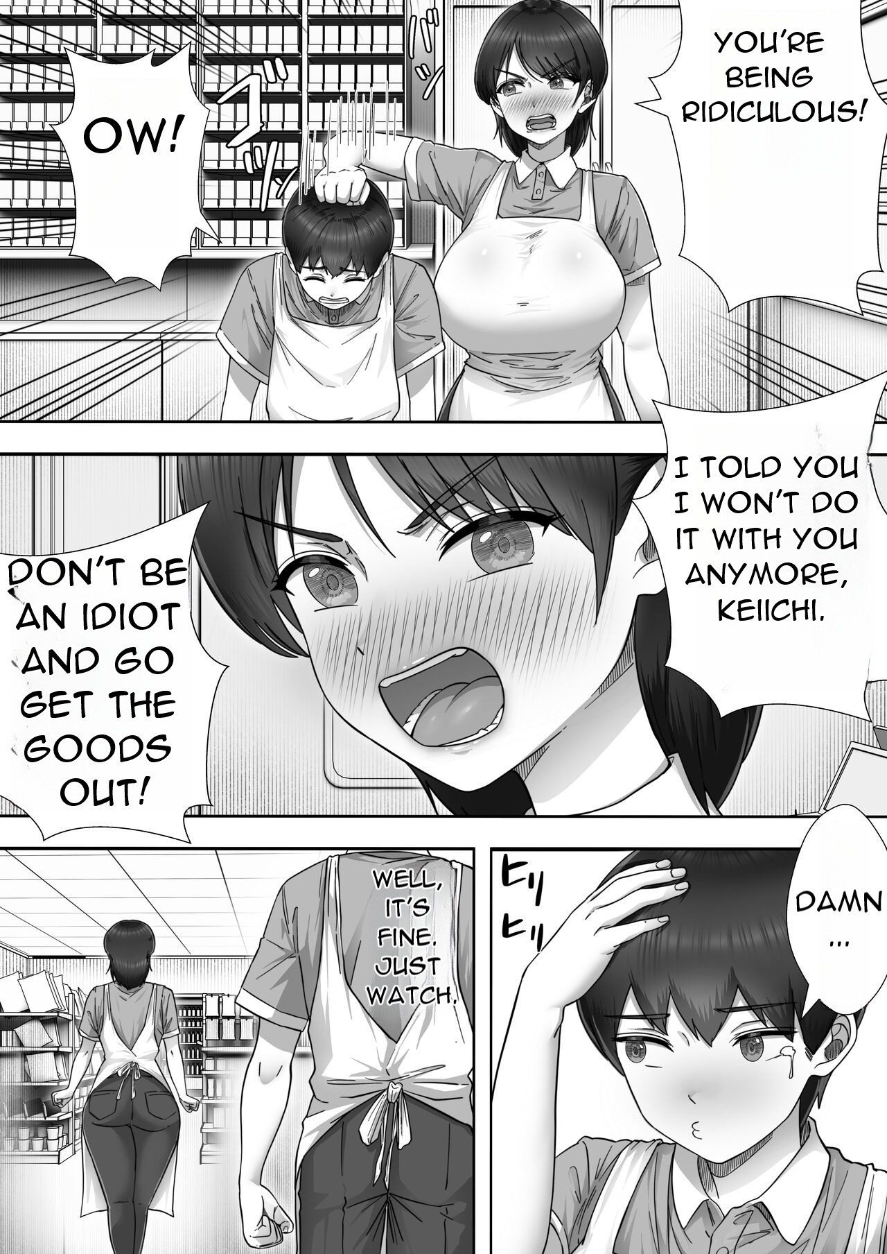 [Tarobaumu] DeliHeal Kaa-chan 2 ~Daisuki na Kaa-chan to Beit Saki de Yarimakuru Hanashi~ A story about having sex with my favorite Kaa-chan at her part-time job ~ [English][Uncensored][DarklordMTLs] 11eme image