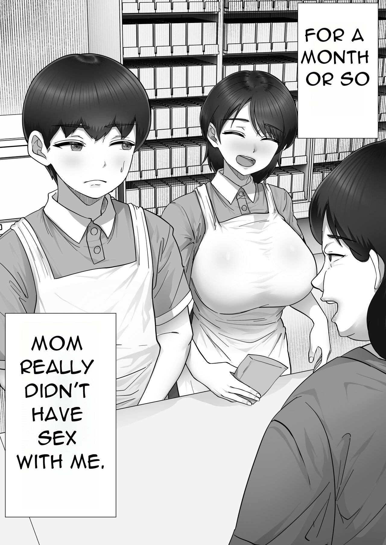 [Tarobaumu] DeliHeal Kaa-chan 2 ~Daisuki na Kaa-chan to Beit Saki de Yarimakuru Hanashi~ A story about having sex with my favorite Kaa-chan at her part-time job ~ [English][Uncensored][DarklordMTLs] 32eme image