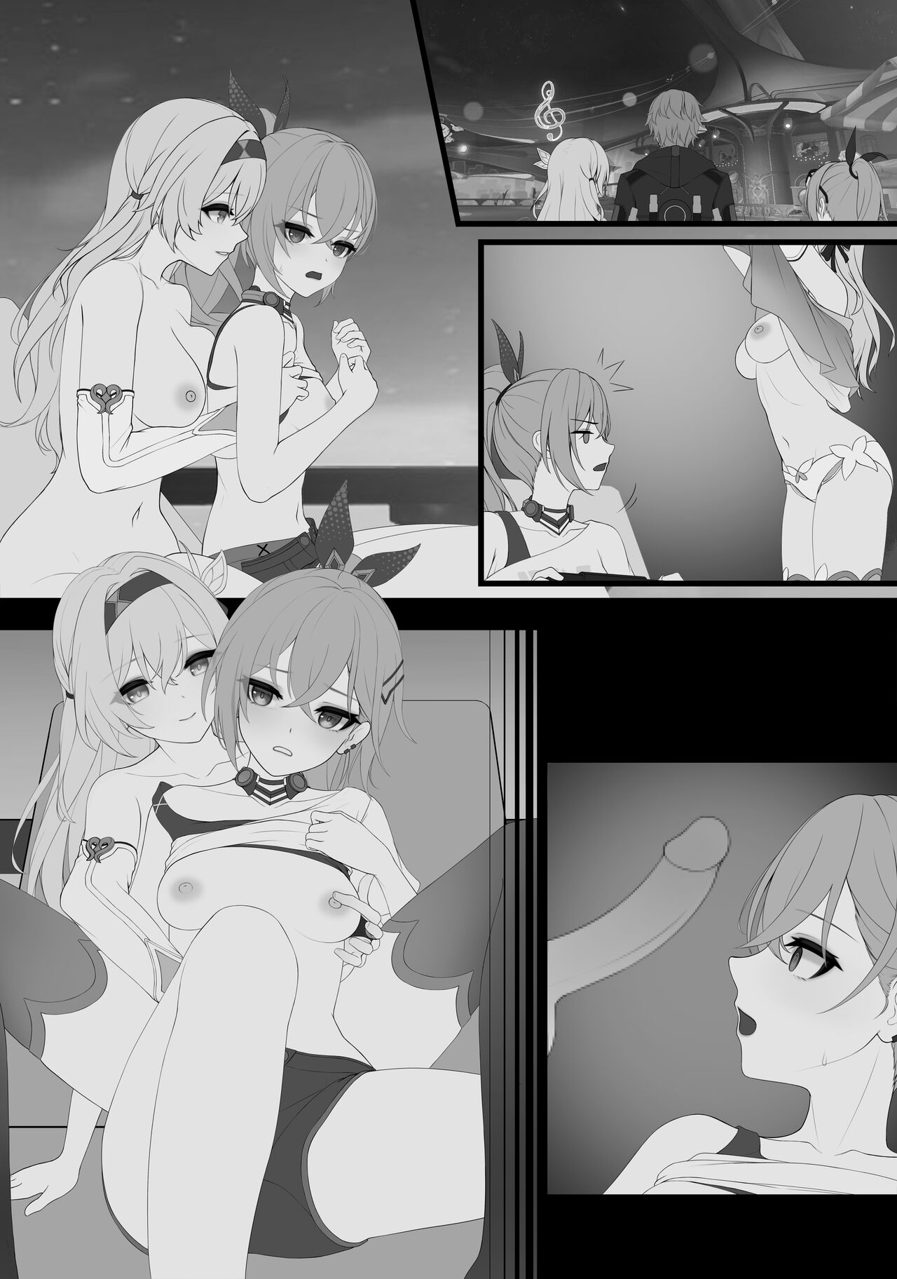 [KIE] Firefly&Silver wolf (Honkai: Star Rail) [Decensored] 이미지 번호 8