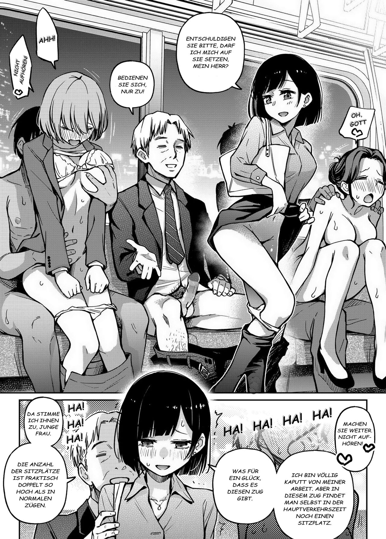 [Doji Ro] Sex Yuusen Sharyou (The Sex-Priority Train)([German][Centurion2][Decensored] imagen número 3