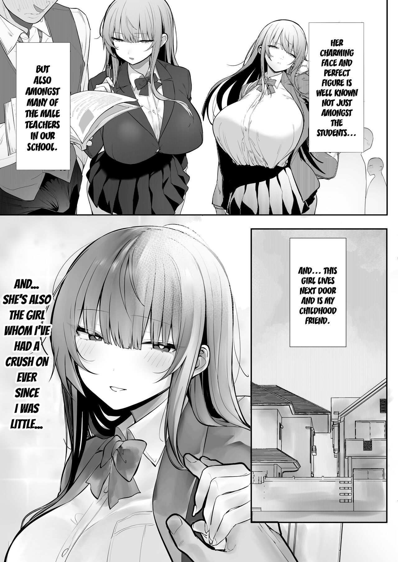 [Ofuton de Suyaa (Mitsudoue)] Netorare Ochita Tsubaki [English] Bildnummer 4