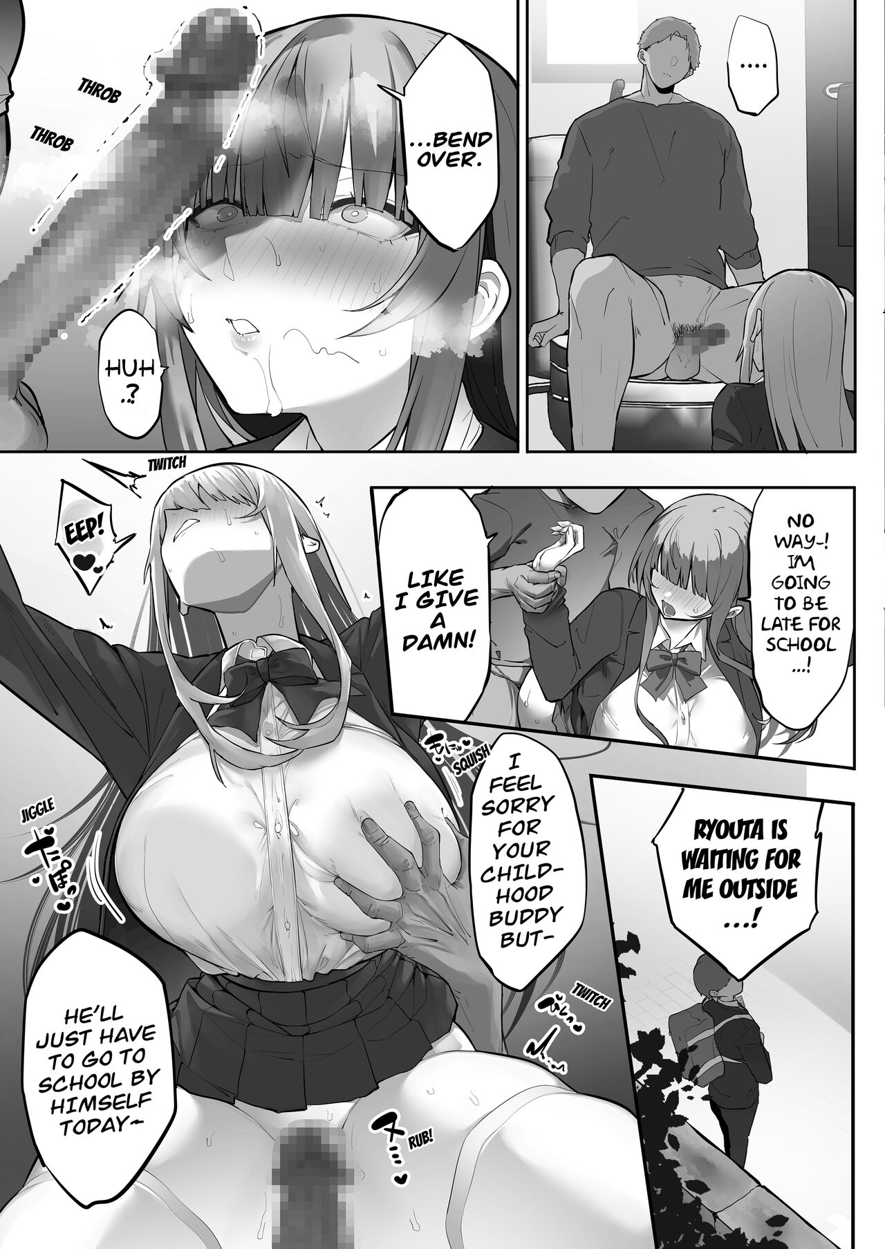 [Ofuton de Suyaa (Mitsudoue)] Netorare Ochita Tsubaki [English] Bildnummer 38