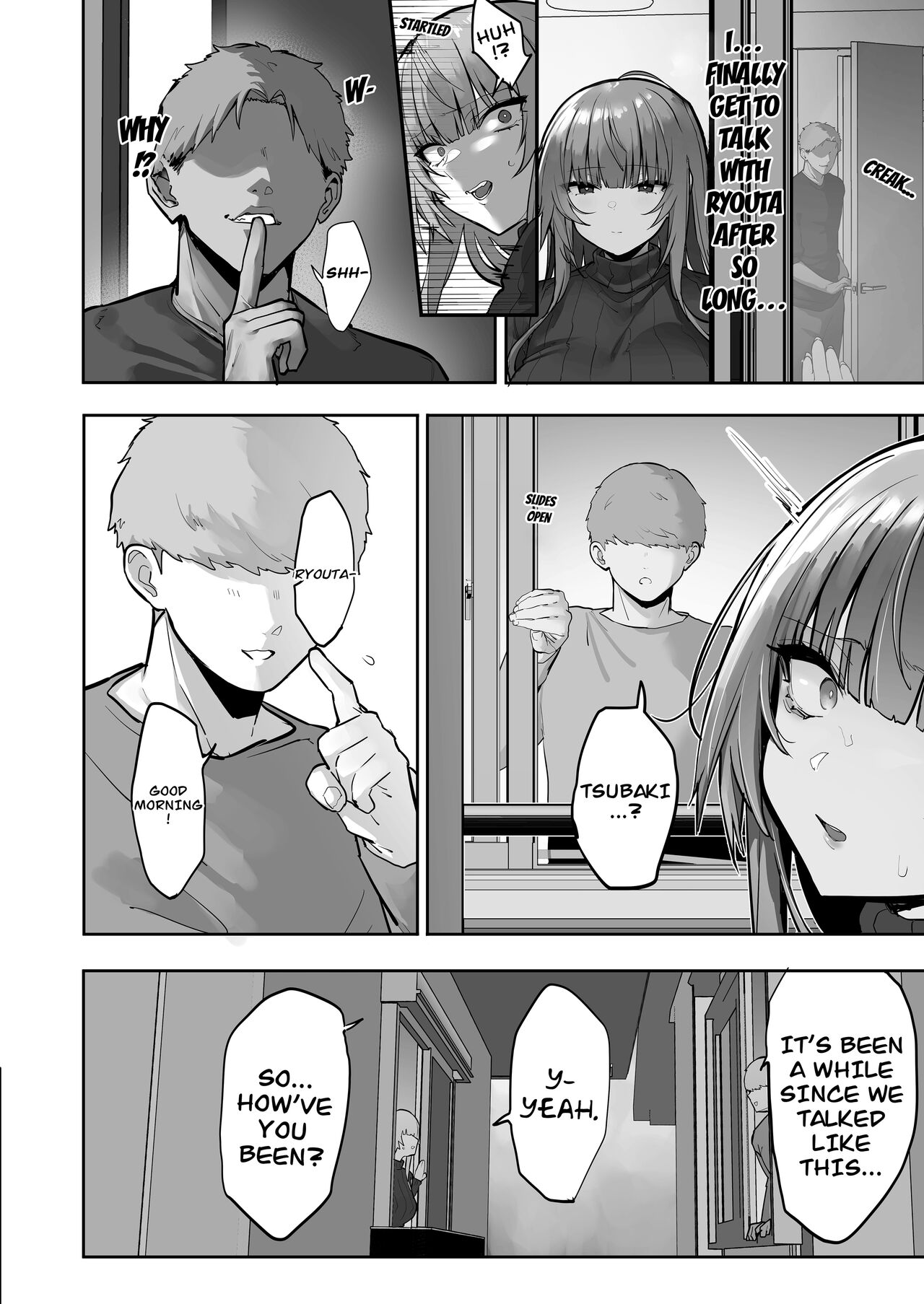 [Ofuton de Suyaa (Mitsudoue)] Netorare Ochita Tsubaki [English] Bildnummer 43