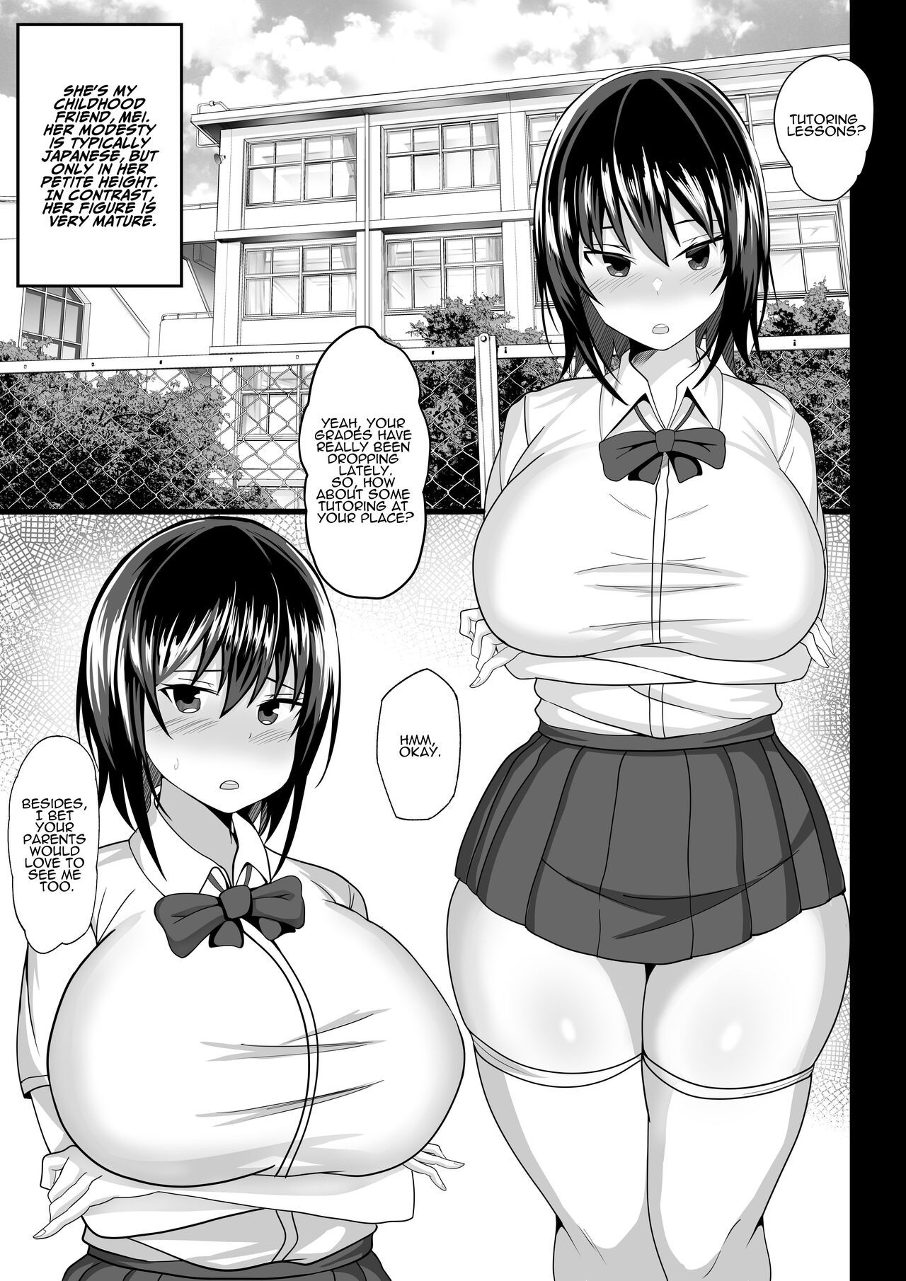 [Hakutamayu] Osananajimi to no Hoshuu ga Ero Sugiru | Supplementary Lessons With My Childhood Friend Are Too Erotic [English] [ADTL] imagen número 4