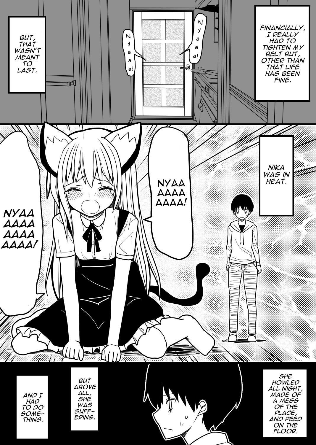 [EsuEsu] Hito neko no kaikata ～Hatsujo-ki-hen～ | How To Raise A Humancat ~Mating Season Edition~ [English] [Darg777 Translations] image number 6