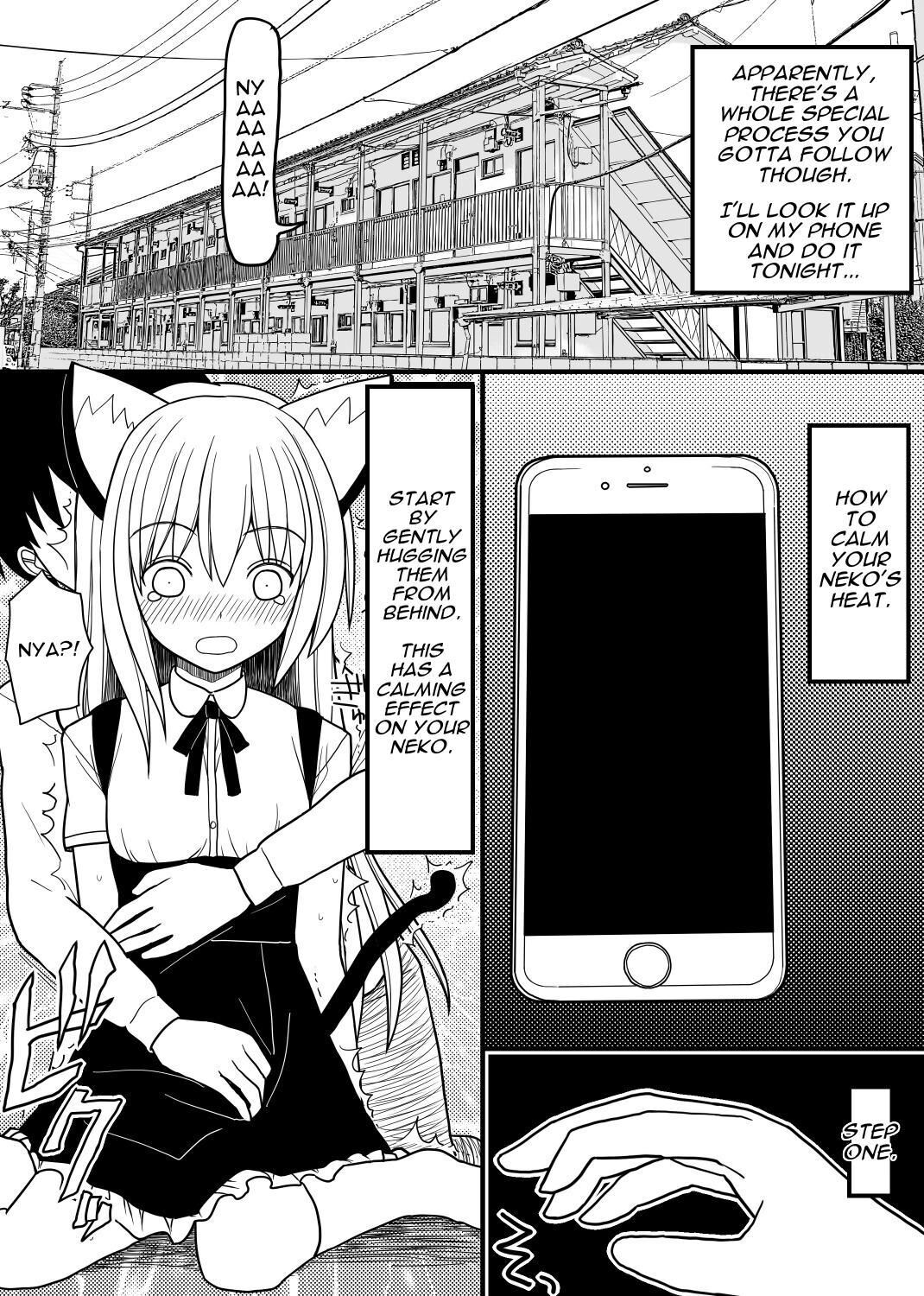 [EsuEsu] Hito neko no kaikata ～Hatsujo-ki-hen～ | How To Raise A Humancat ~Mating Season Edition~ [English] [Darg777 Translations] image number 8