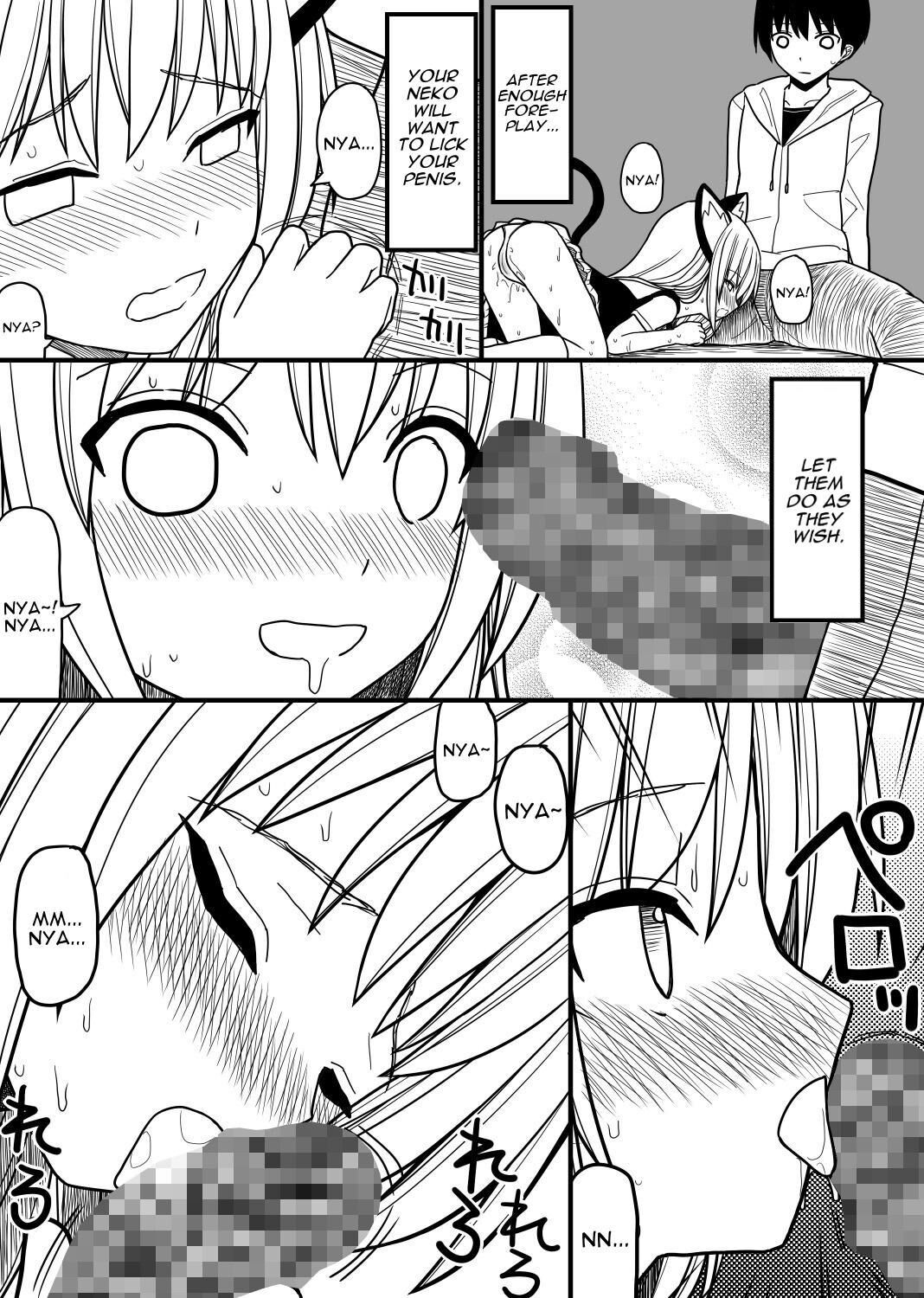 [EsuEsu] Hito neko no kaikata ～Hatsujo-ki-hen～ | How To Raise A Humancat ~Mating Season Edition~ [English] [Darg777 Translations] image number 13