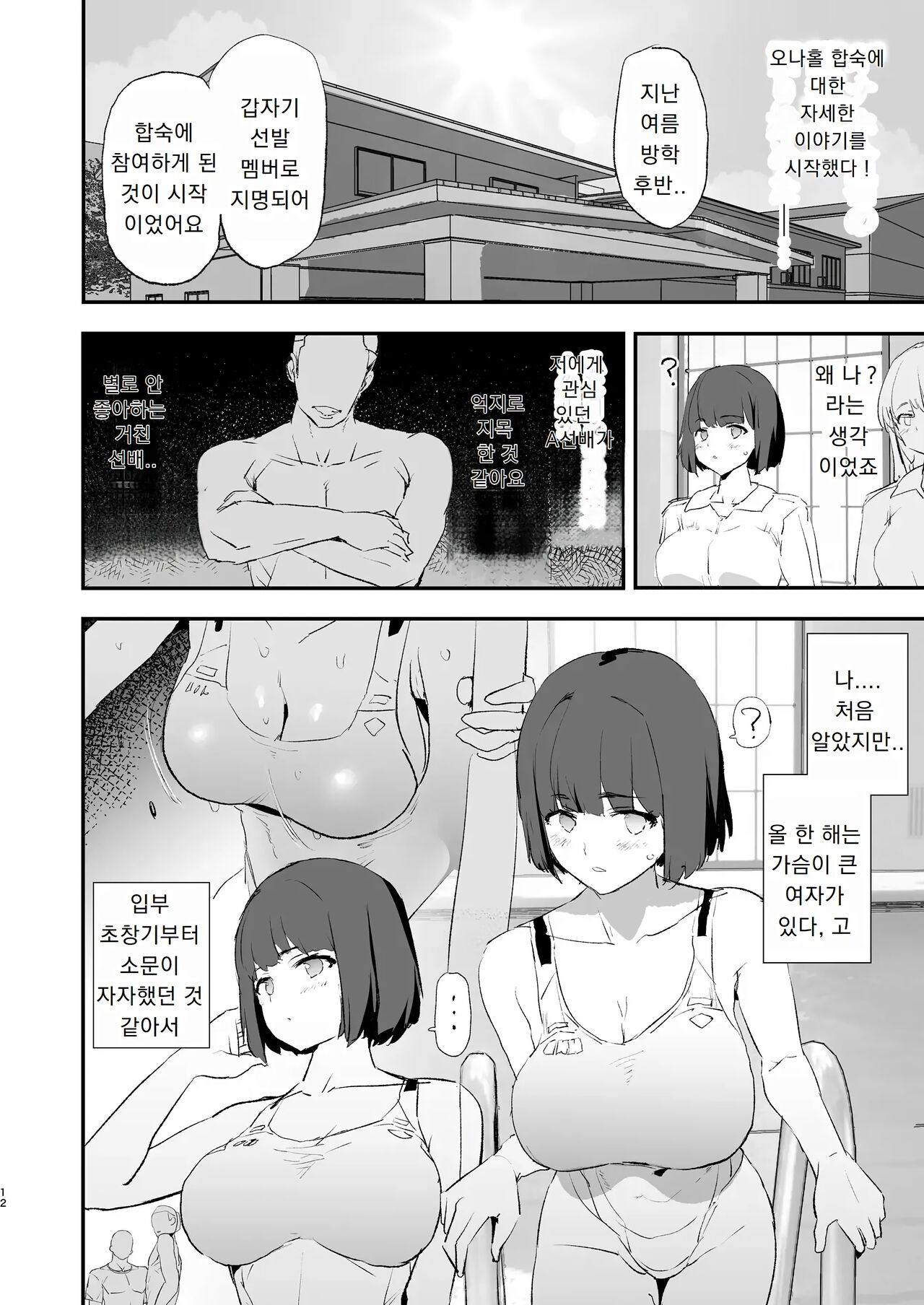 [Yami ni Ugomeku (Dokurosan)] Boku dake Yobare nakatta Onaho Gasshuku Ippakume to Nihakume | 나만 안불렸던 오나홀 합숙 · 1일차와 2일차 [Korean] [Digital] 图片编号 13