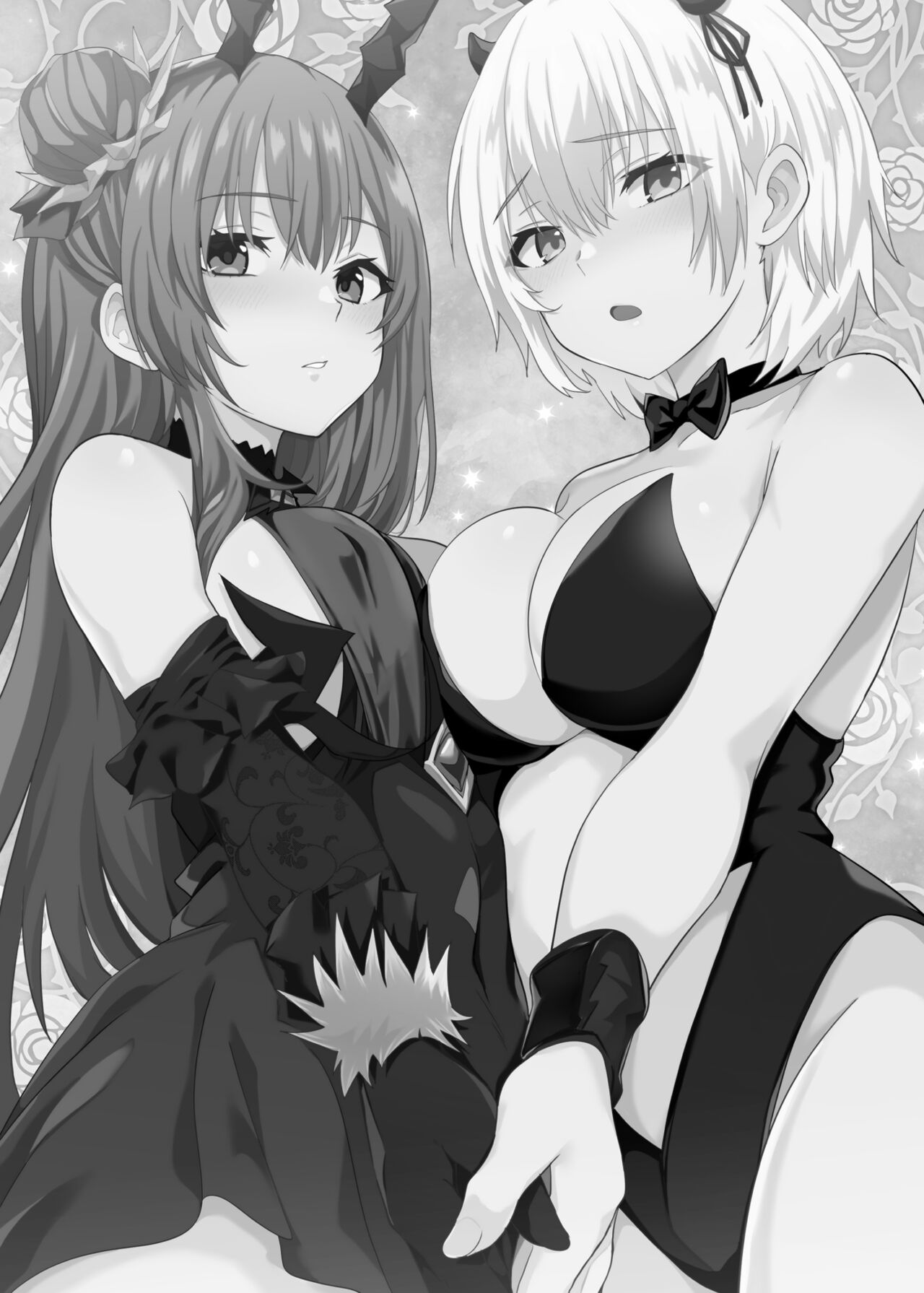 [ファウナス] 異世界娘のデリヘル嬢～プロサキュバス×野良サキュバスの百合指導～ 2eme image