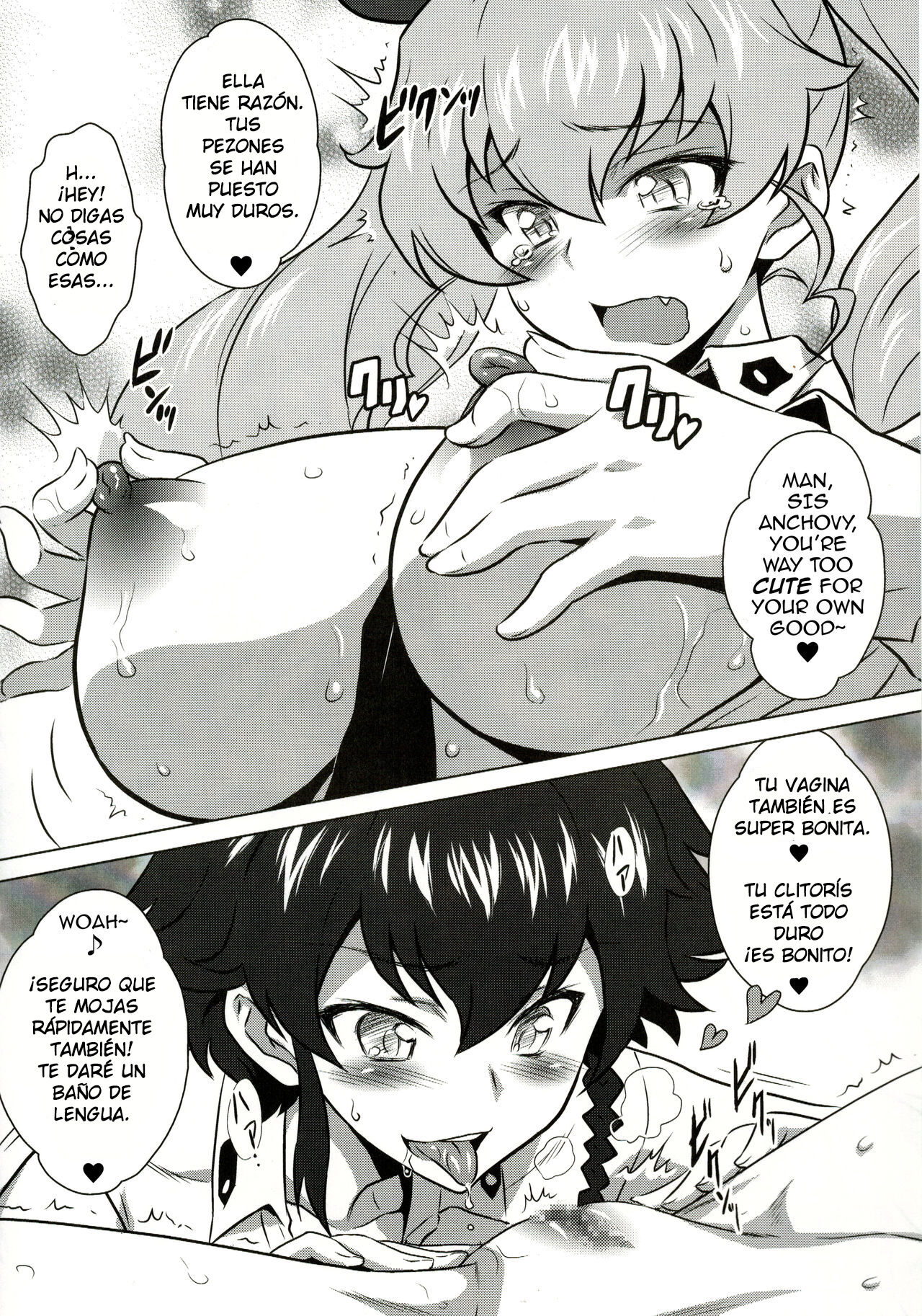 (C90) [Yorokobi no Kuni (JOY RIDE)] Yorokobi no Kuni Vol. 27.5 (Girls und Panzer) [Spanish] 이미지 번호 2
