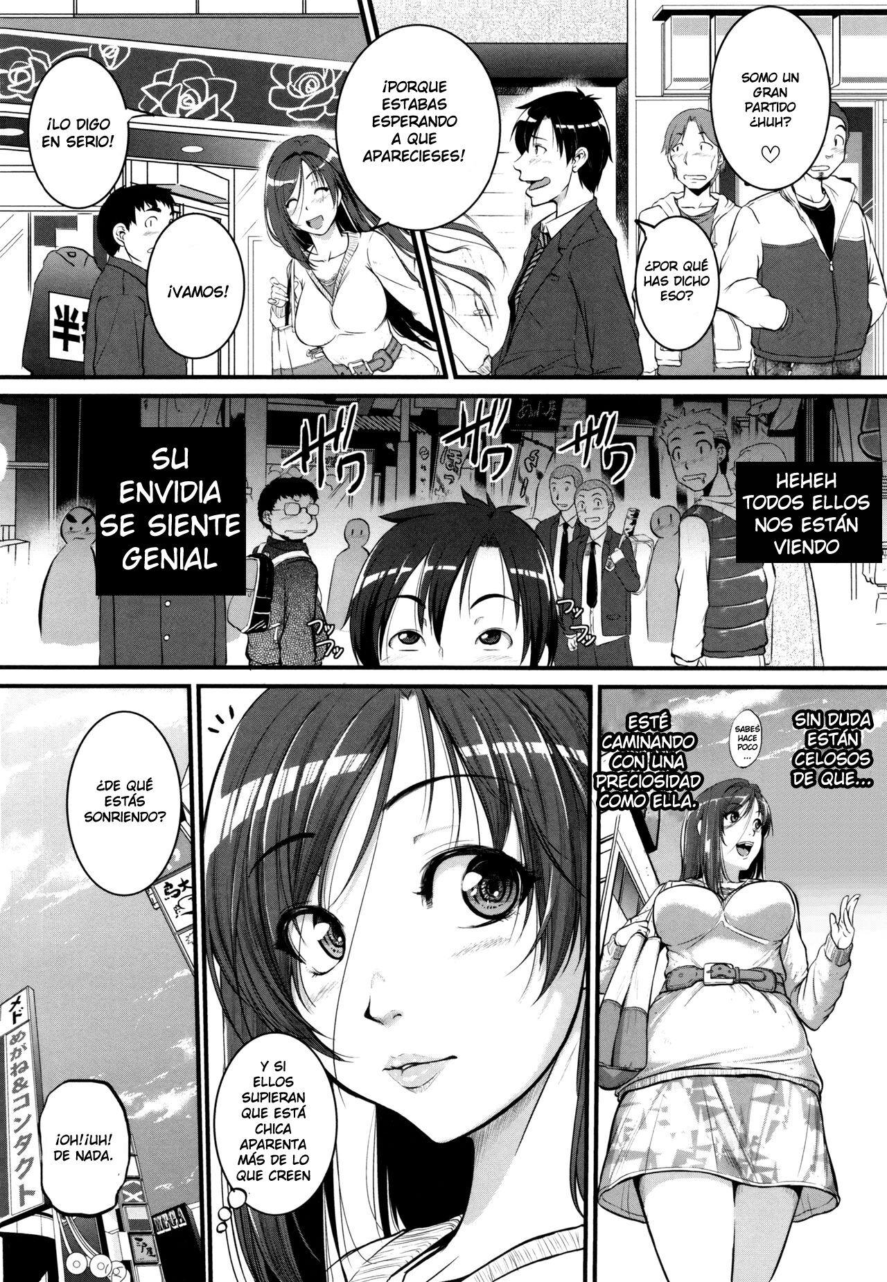 [Tonnosuke] Aibenki Tonari no Dosukebe Onee-san | La Vecina de al Lado Ch. 2 [Spanish] image number 2