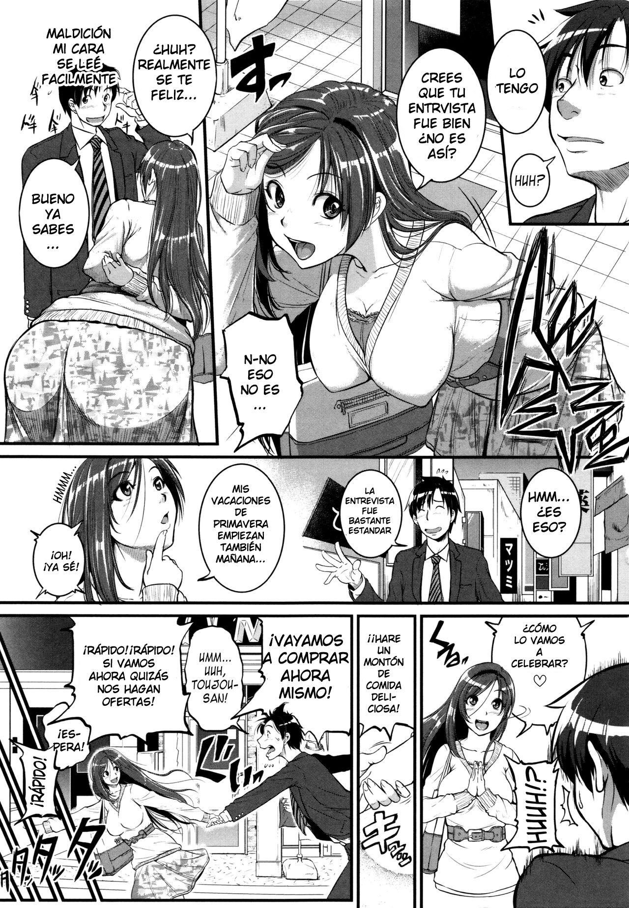 [Tonnosuke] Aibenki Tonari no Dosukebe Onee-san | La Vecina de al Lado Ch. 2 [Spanish] image number 3