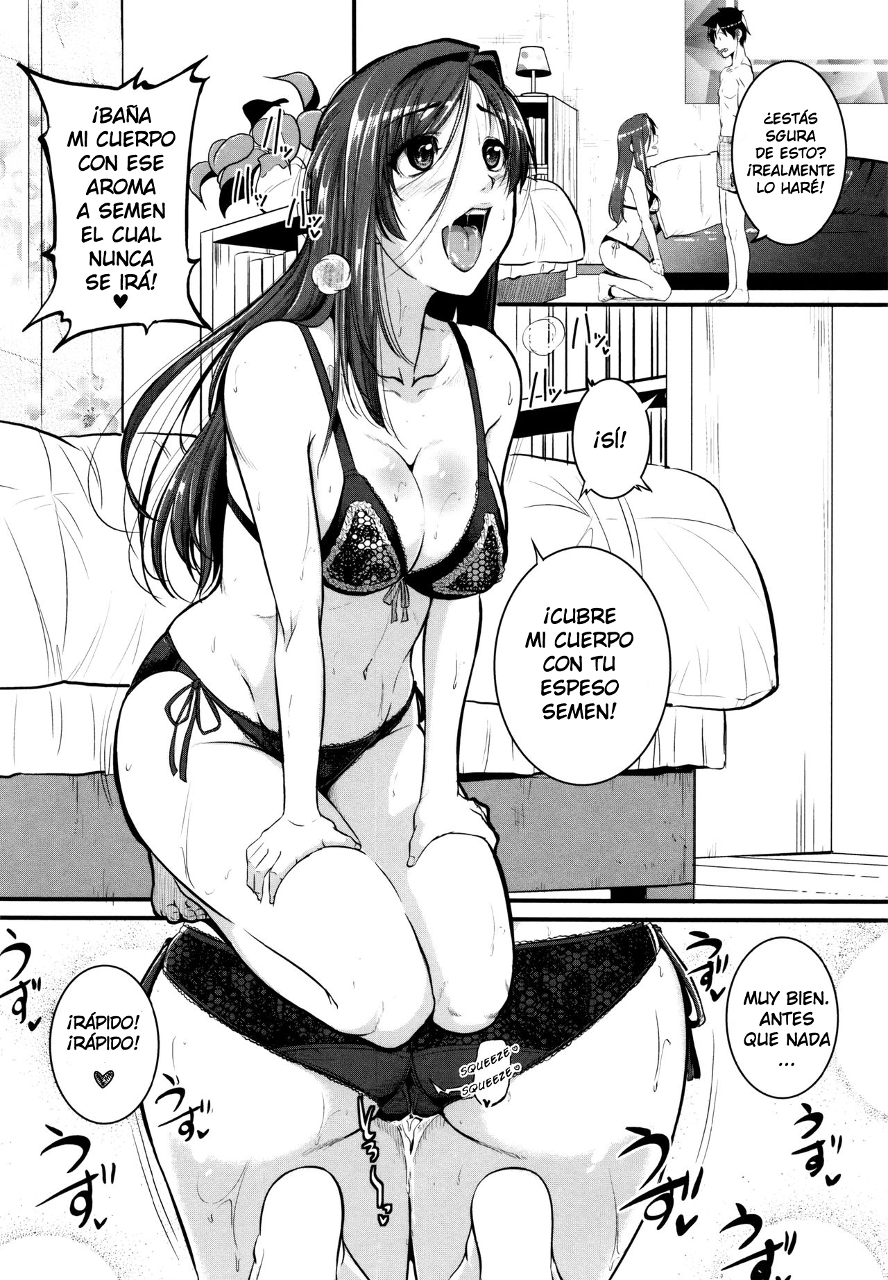 [Tonnosuke] Aibenki Tonari no Dosukebe Onee-san | La Vecina de al Lado Ch. 2 [Spanish] image number 10