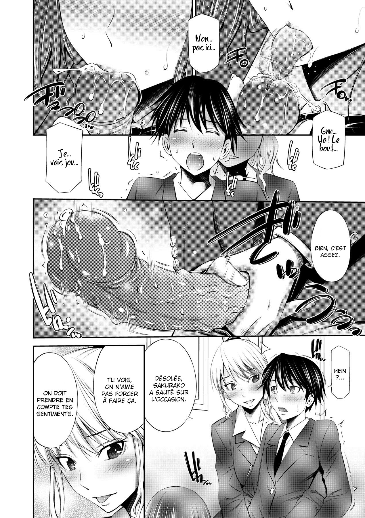 [Sabashi Renya] Senpai-tachi to no Gakuen Seikatsu Ch1-2 [French] [O-S] [Decensored] [Digital] numero di immagine  16