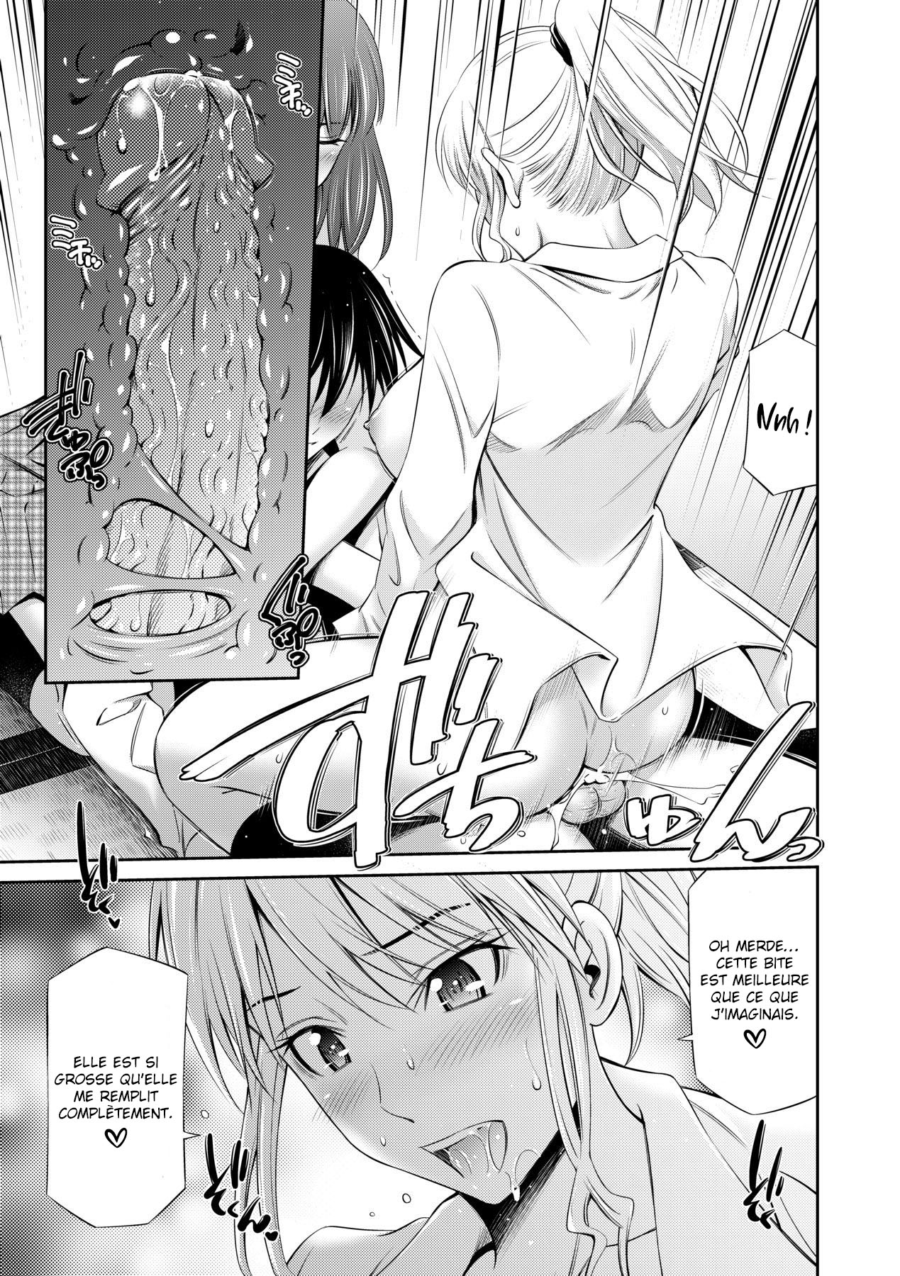 [Sabashi Renya] Senpai-tachi to no Gakuen Seikatsu Ch1-2 [French] [O-S] [Decensored] [Digital] numero di immagine  23