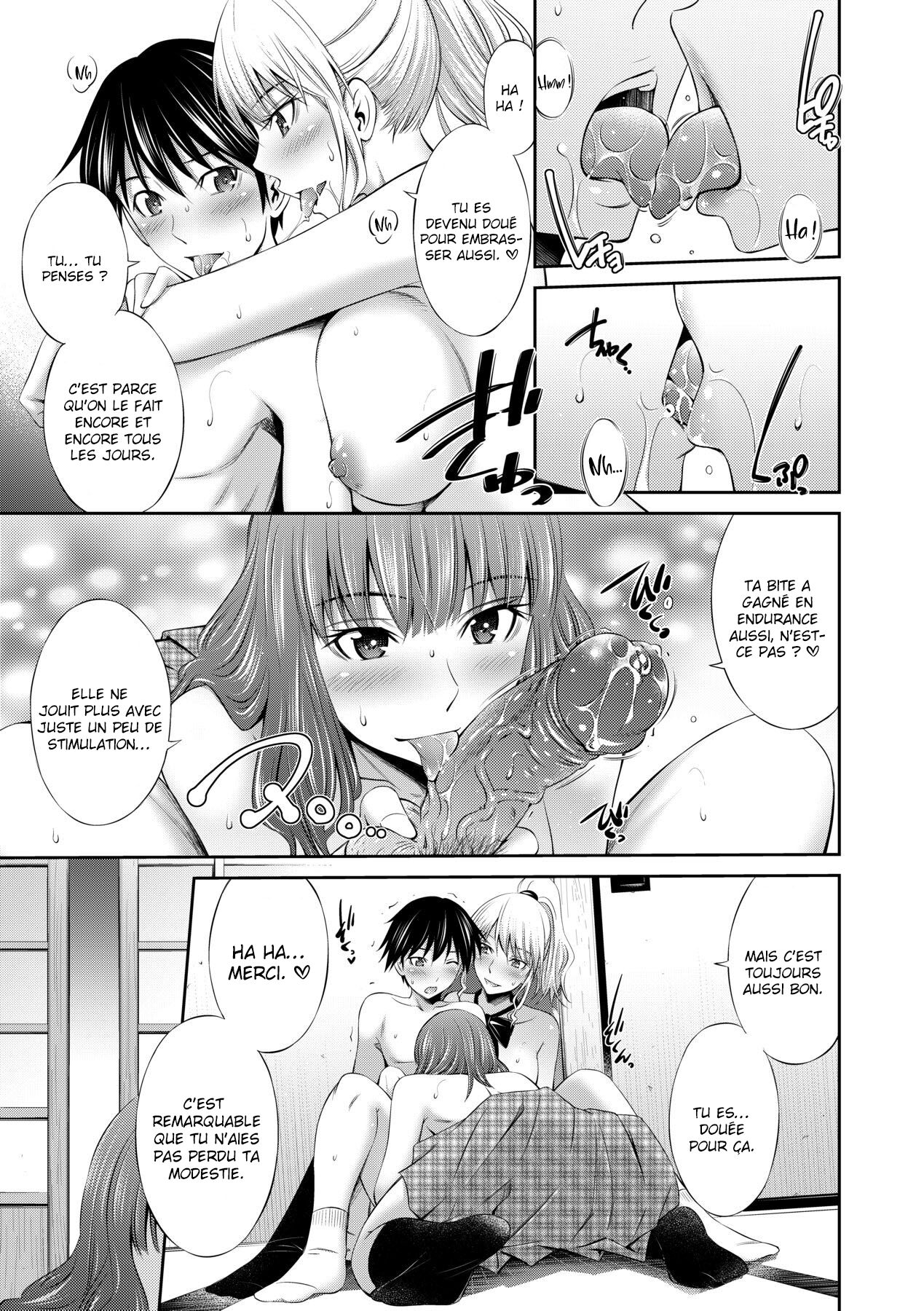 [Sabashi Renya] Senpai-tachi to no Gakuen Seikatsu Ch1-2 [French] [O-S] [Decensored] [Digital] numero di immagine  39