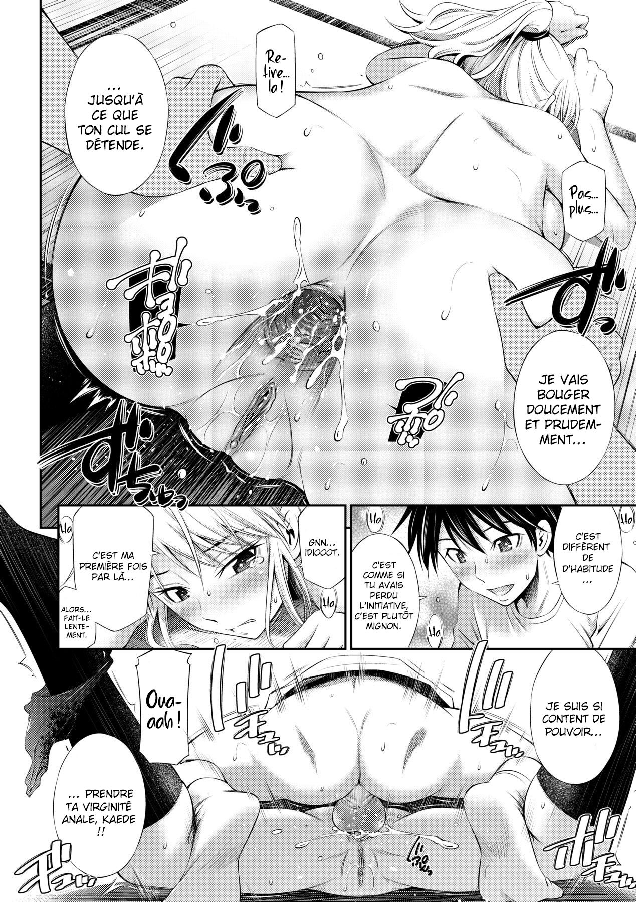 [Sabashi Renya] Senpai-tachi to no Gakuen Seikatsu Ch1-2 [French] [O-S] [Decensored] [Digital] numero di immagine  56