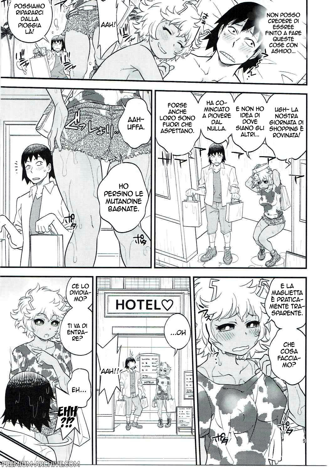 (C91) [HEADROOM (Sakawaki Herodai)] H ERO!! 2 -Side A (Ashido Mina) - Sakawaki Herodai Kojinshi (Boku no Hero Academia) [Italian] 图片编号 8