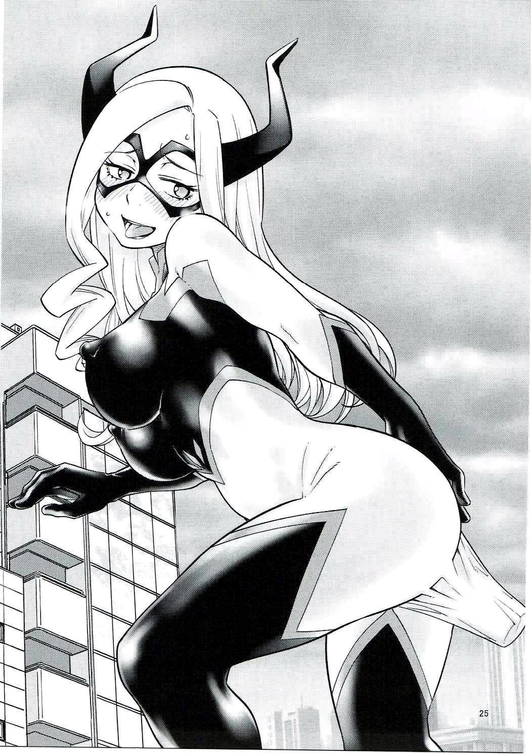 (C91) [HEADROOM (Sakawaki Herodai)] H ERO!! 2 -Side A (Ashido Mina) - Sakawaki Herodai Kojinshi (Boku no Hero Academia) [Italian] 图片编号 24