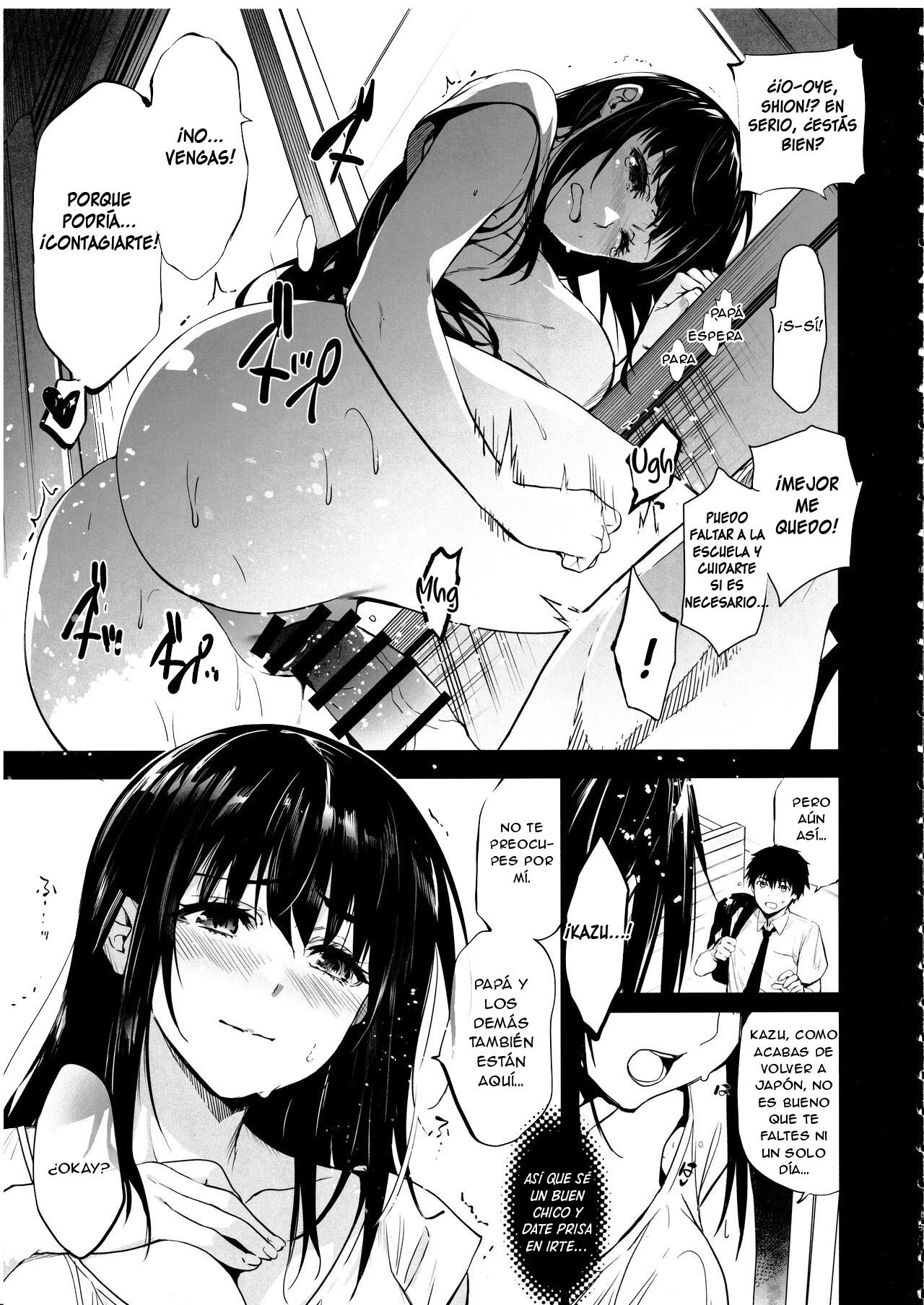 (CT42) [Jingai Makyou (Inue Shinsuke)] Otonari no Nie Yon Tooku e Itta Osananajimi [Spanish] [New Scan Doujin] image number 6