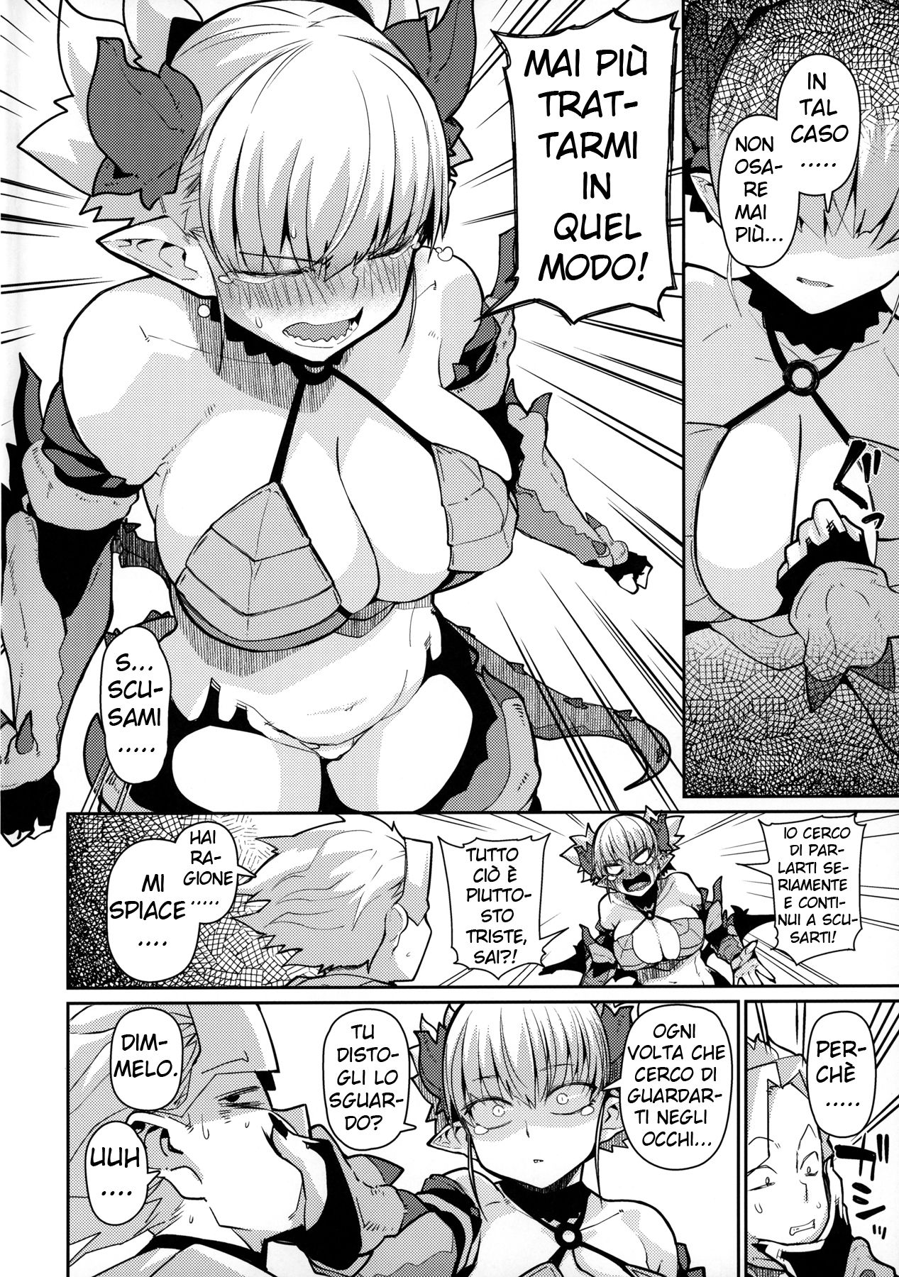 (C96) [Danball Man (Nikuman Umeew)] Dragon Girl [Italian] [Hentai Fantasy] 이미지 번호 4