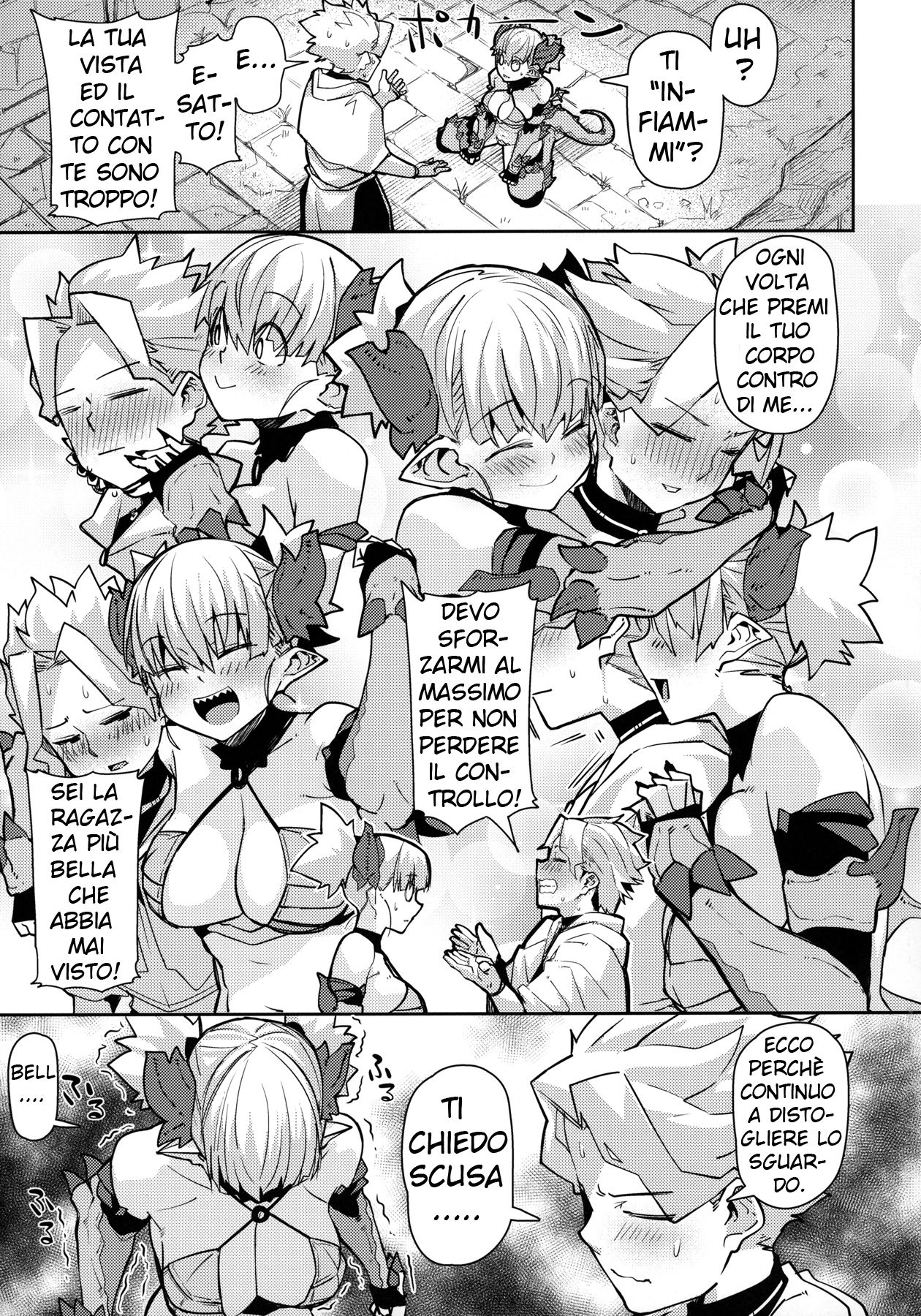 (C96) [Danball Man (Nikuman Umeew)] Dragon Girl [Italian] [Hentai Fantasy] 이미지 번호 7