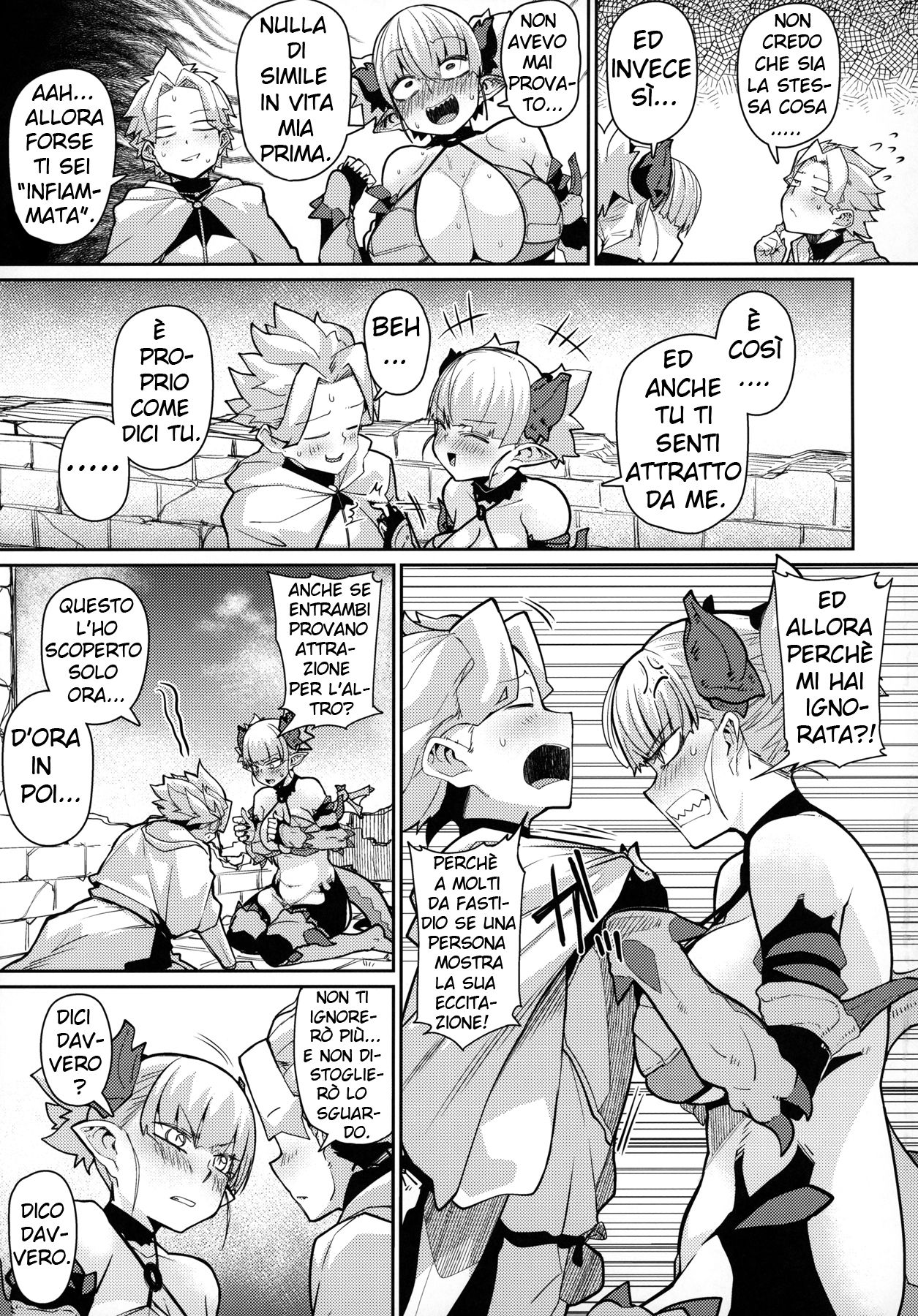 (C96) [Danball Man (Nikuman Umeew)] Dragon Girl [Italian] [Hentai Fantasy] 이미지 번호 9