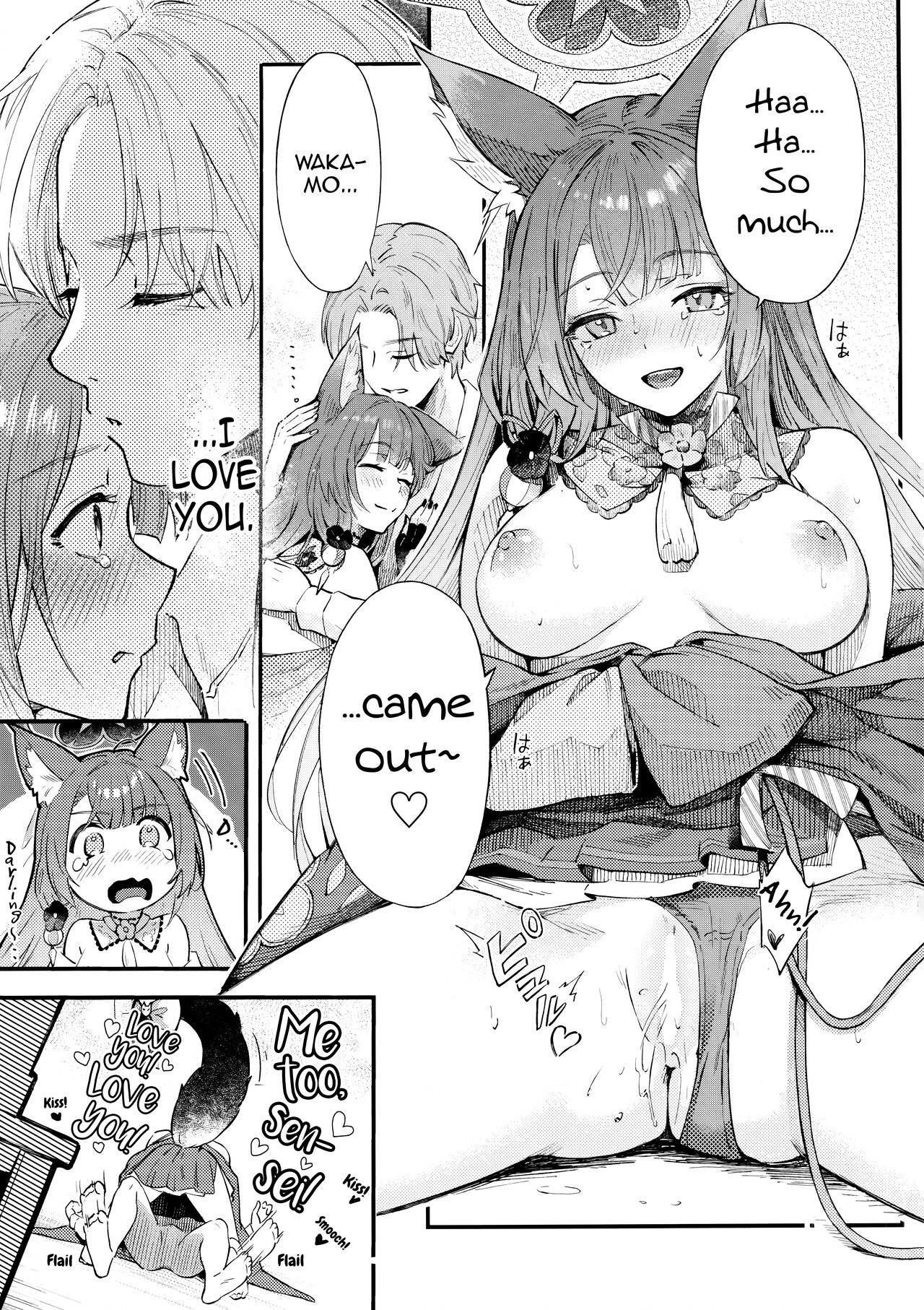 (C104) [Shiro no Ie (Yochiki)] Nakimushi Ecchi | Crybaby Sex (Blue Archive) [English] [mysterymeat3] imagen número 23