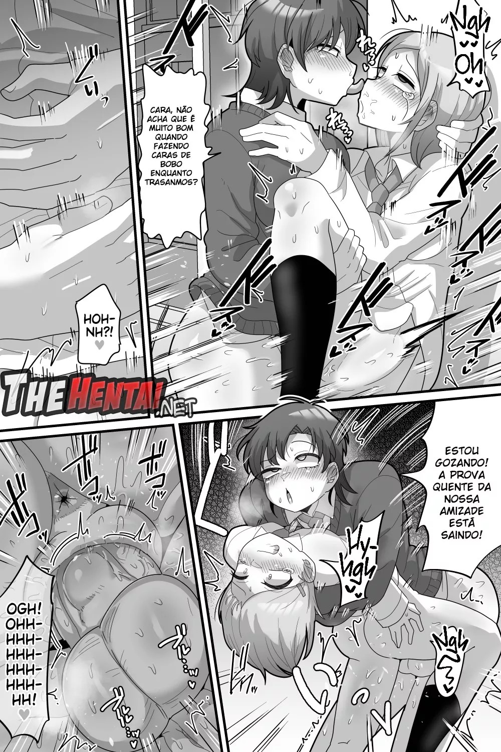 [Dakkoku Kidoutai S.A.C (Dakkoku Jiro)] Gakuen no Ouji-sama VS Futanari Chinpo [Portuguese-BR] numero di immagine  38