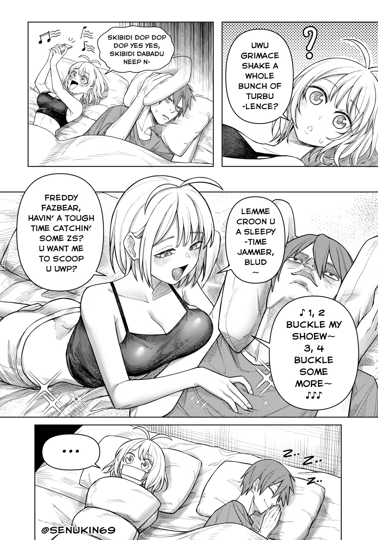 [SenukinXGlutamat] Brainrot Girlfriend [ongoing] numero di immagine  4