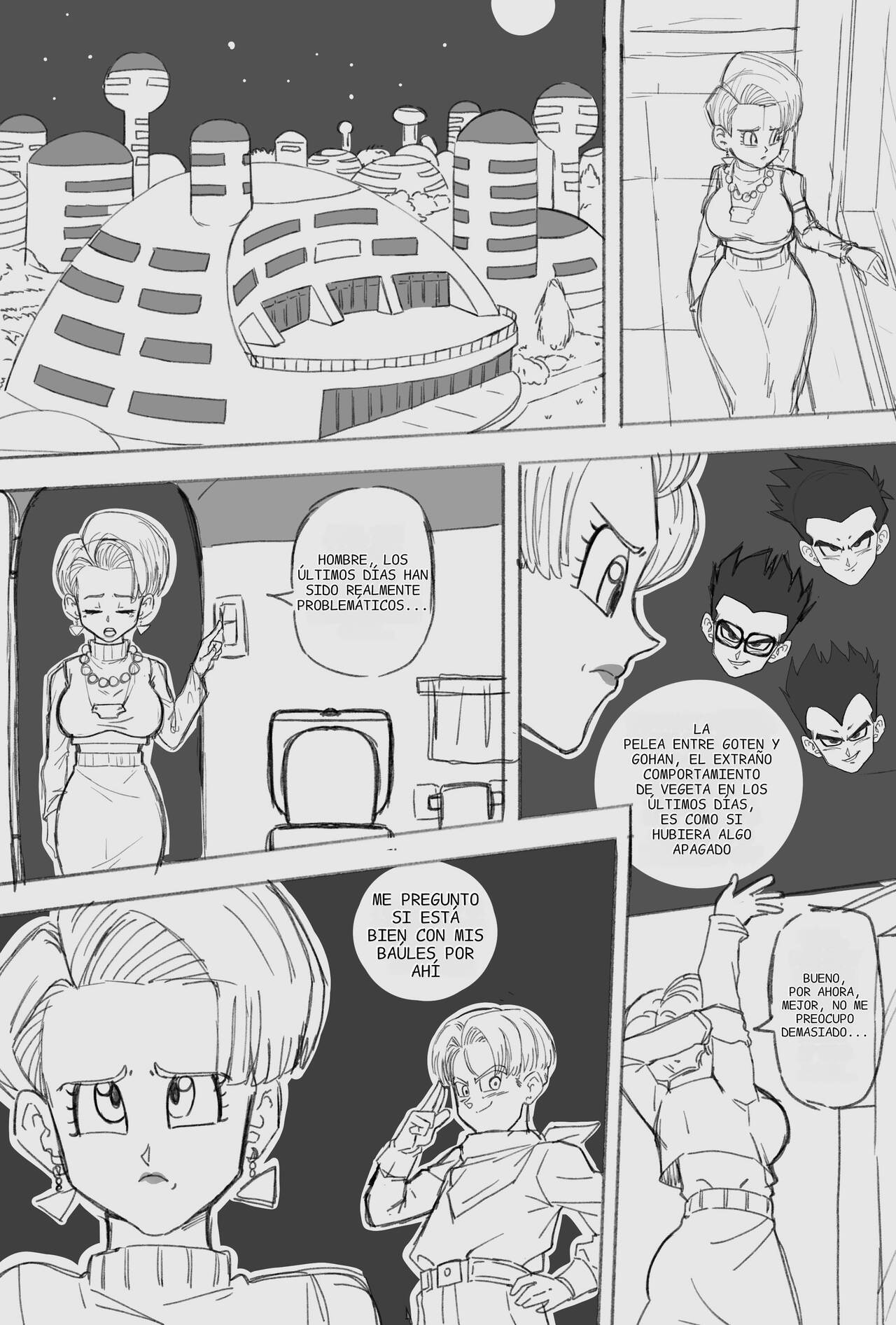 [AxlexCima] Bulma's Worries (Dragon Ball GT) (español) 画像番号 2